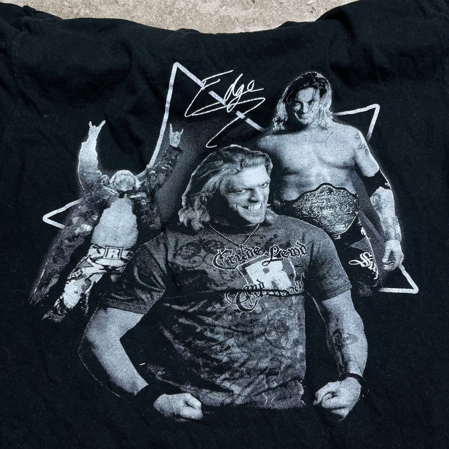 2000s EDGE WWE BOXY TEE