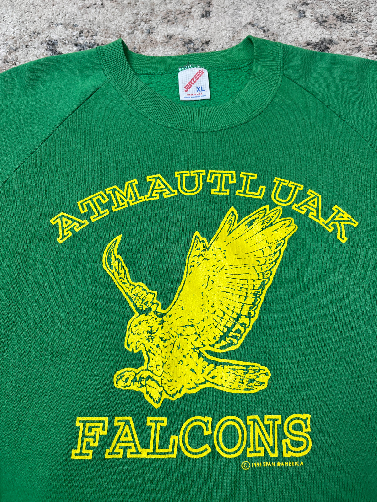 1994 ATMAUTLUAK FALCONS ALASKA HIGH SCHOOL SWEATSHIRT