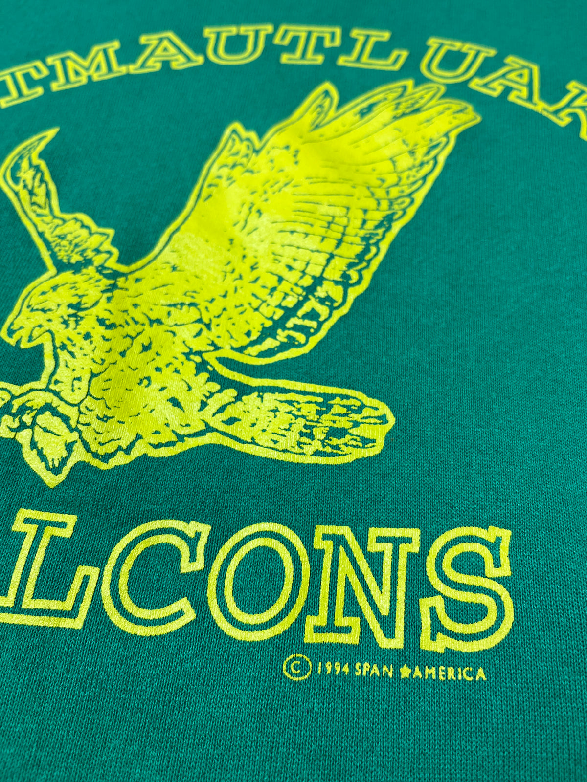 1994 ATMAUTLUAK FALCONS ALASKA HIGH SCHOOL SWEATSHIRT