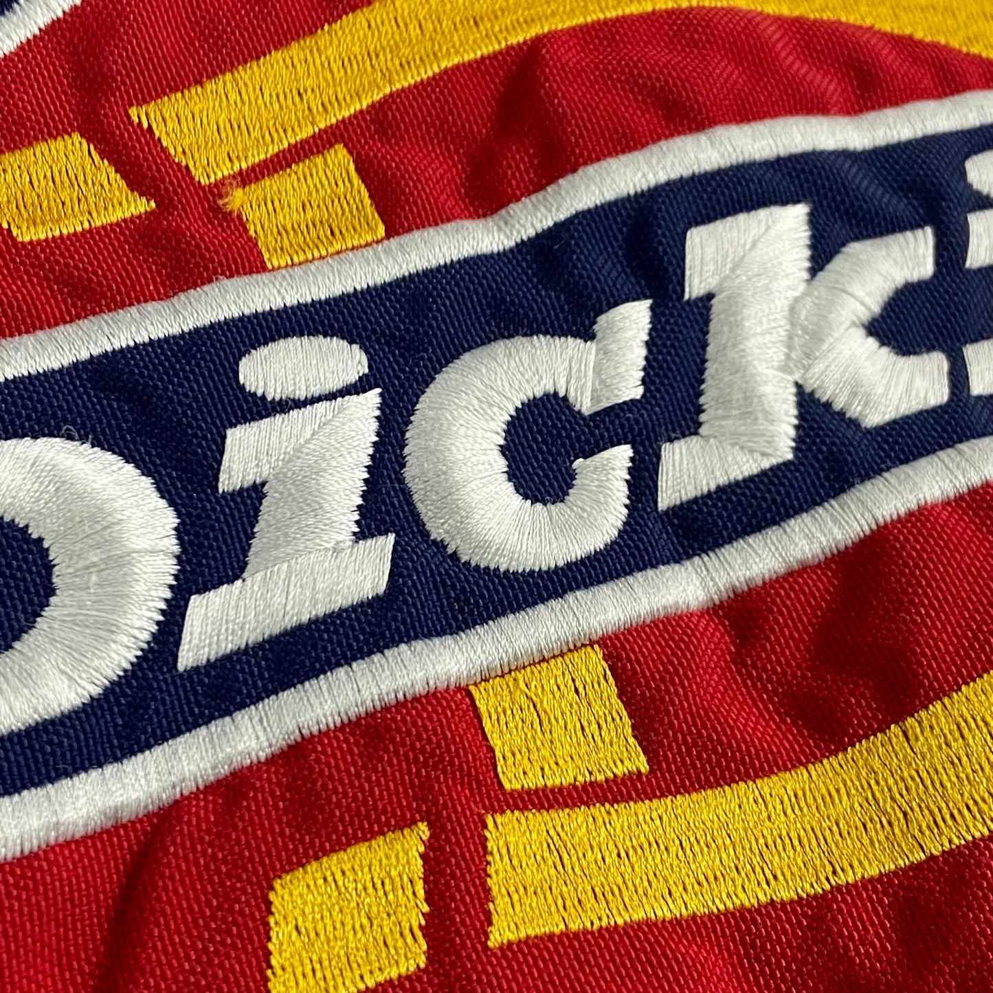 1990s DICKIES EMBROIDERED BIG LOGO FADED SWEATSHIRT