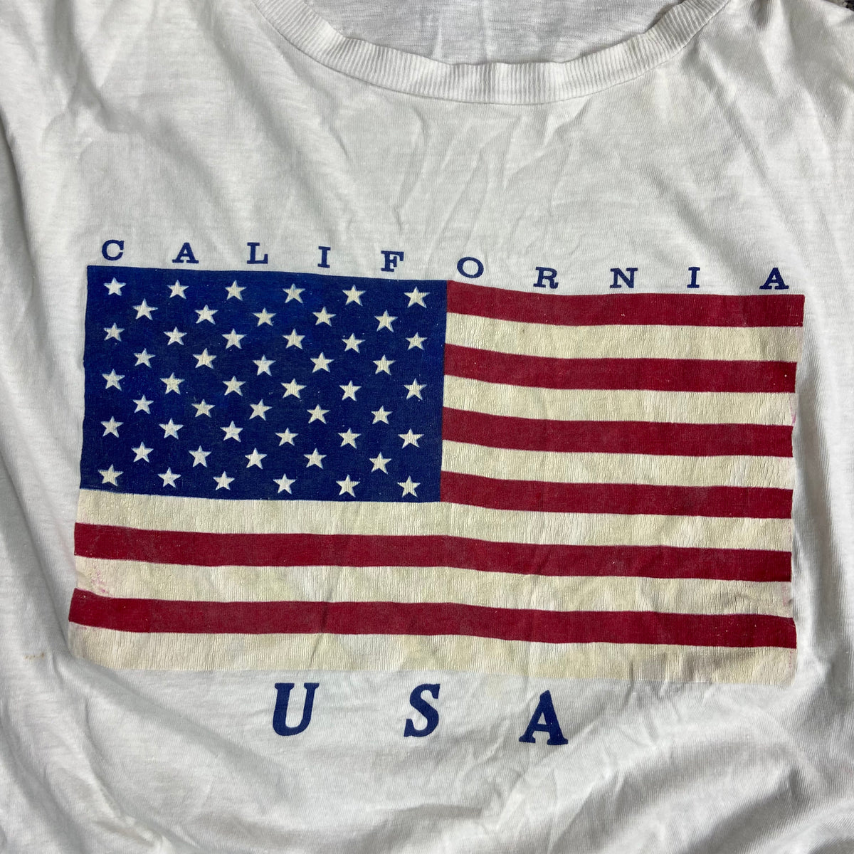 1980s CALIFORNIA USA SINGLE STITCHED TEE
