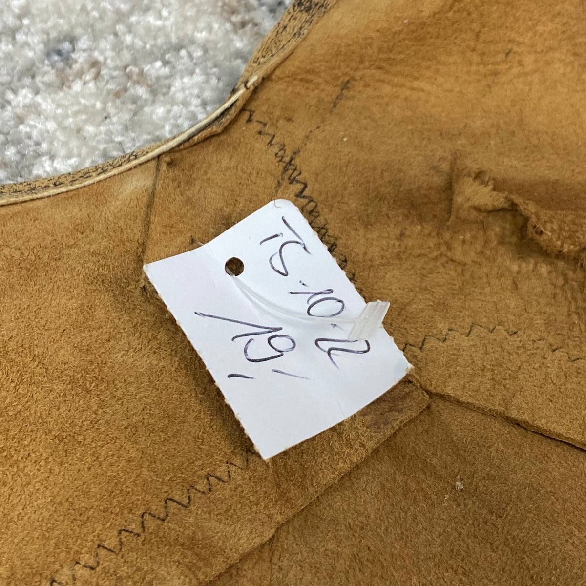HAND CRAFTED RECYCLE LEATHER HAND-DYED PATCHWORK VEST
