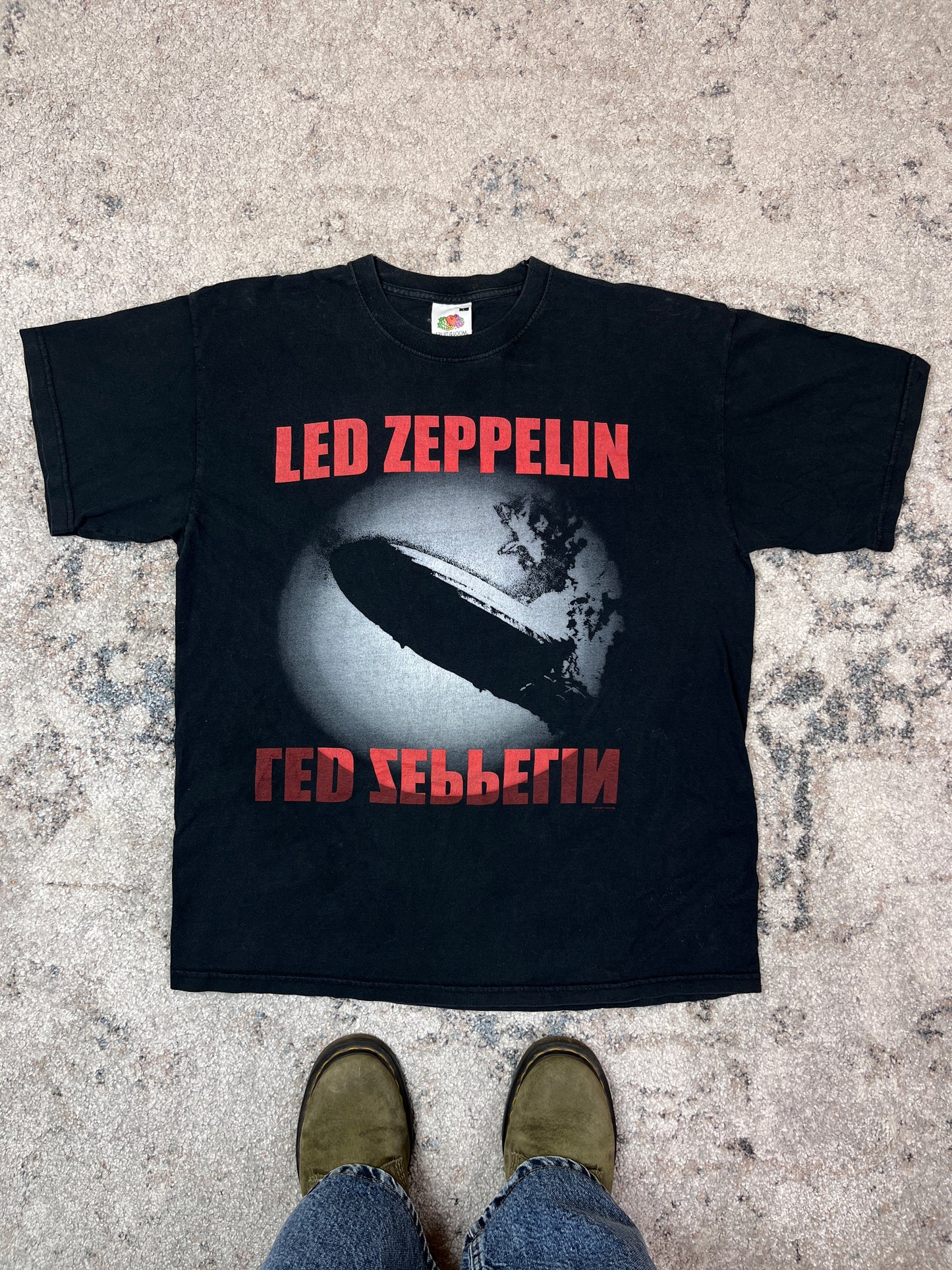 2001 LED ZEPPELIN DEBUT ALBUM TEE