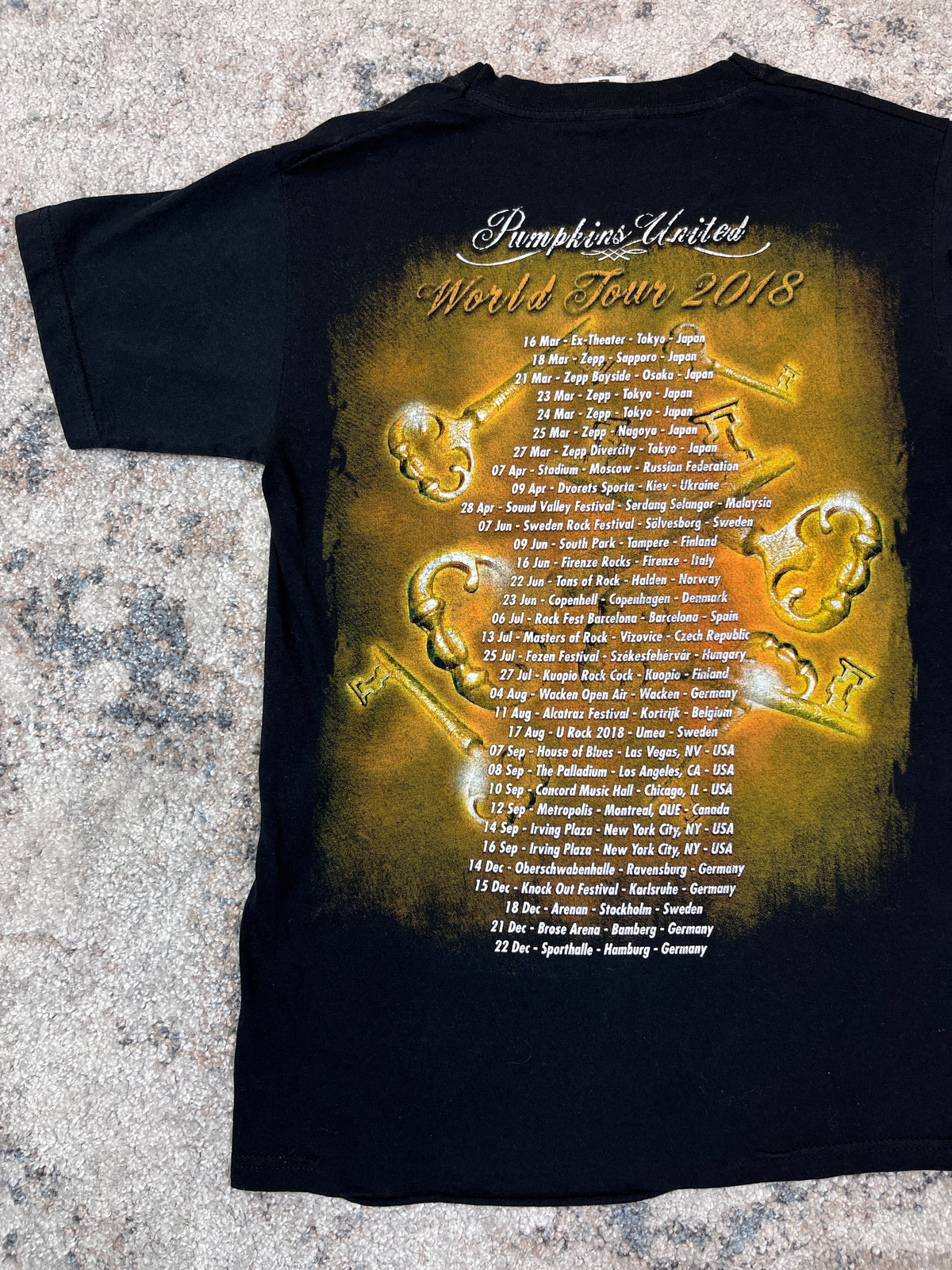 HELLOWEEN "PUMPKINS UNITED" WORLD TOUR TEE