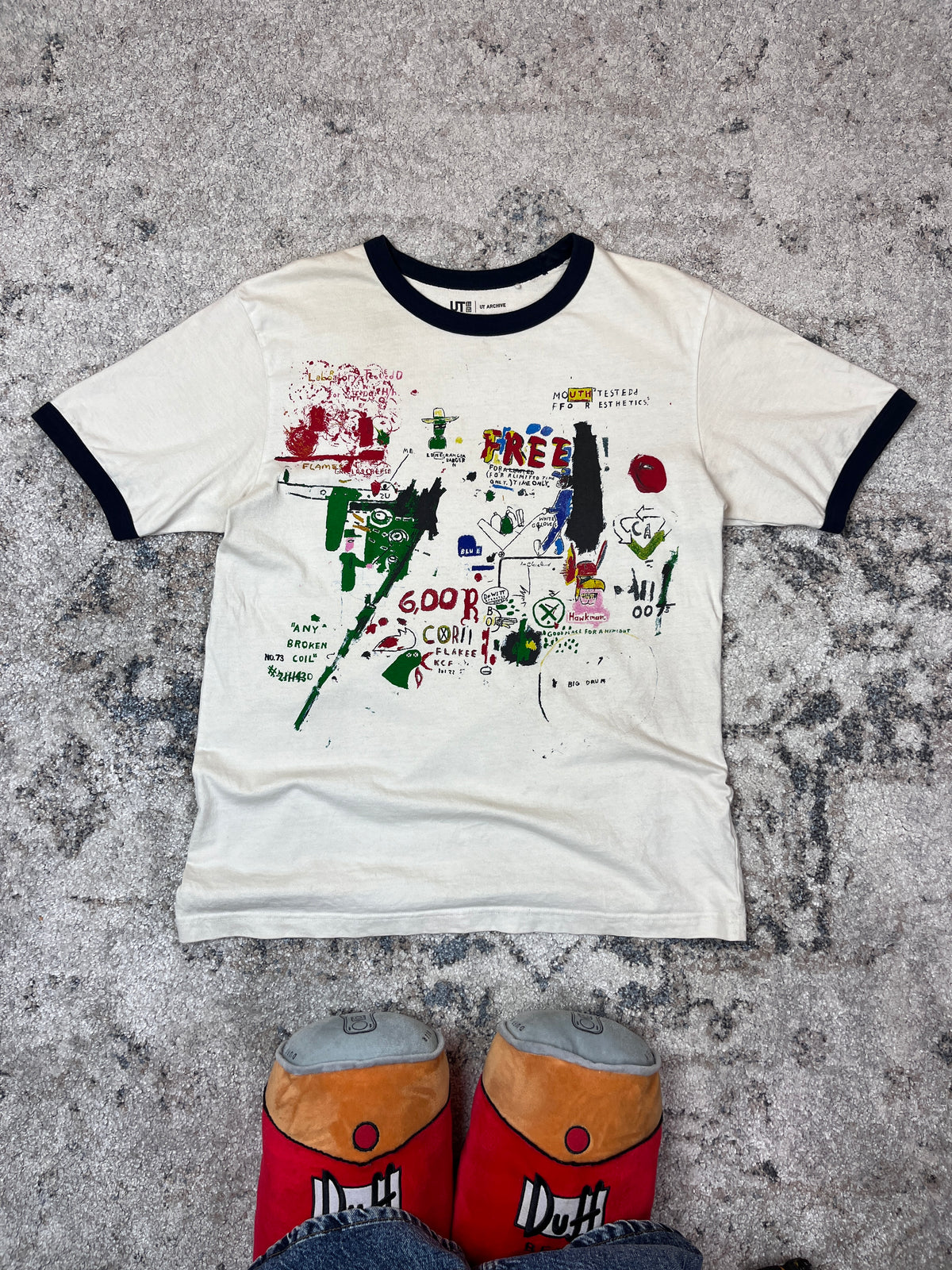 UNIQLO x JEAN-MICHEL BASQUIAT SAMO - FADED TEE