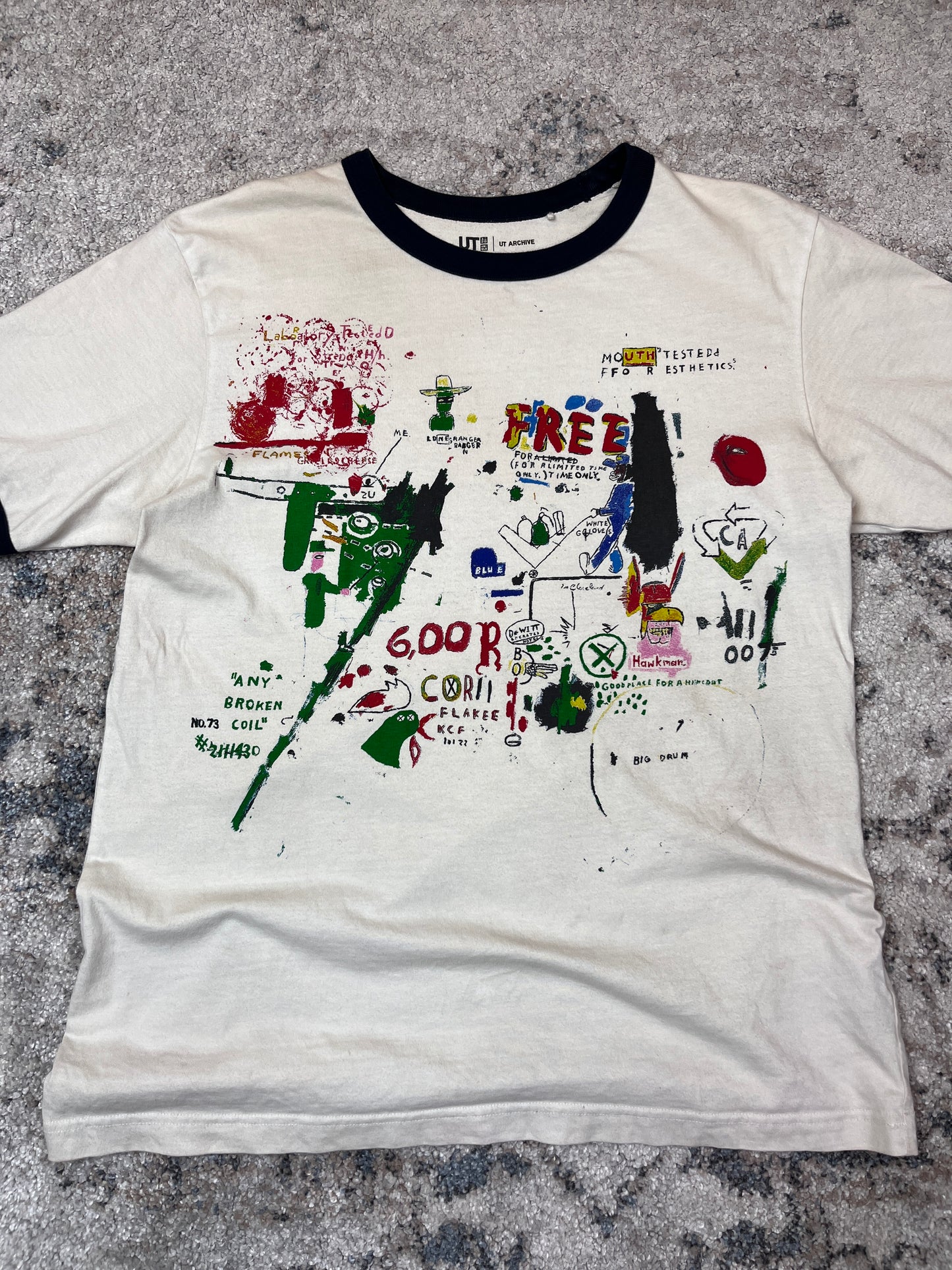 UNIQLO x JEAN-MICHEL BASQUIAT SAMO - FADED TEE