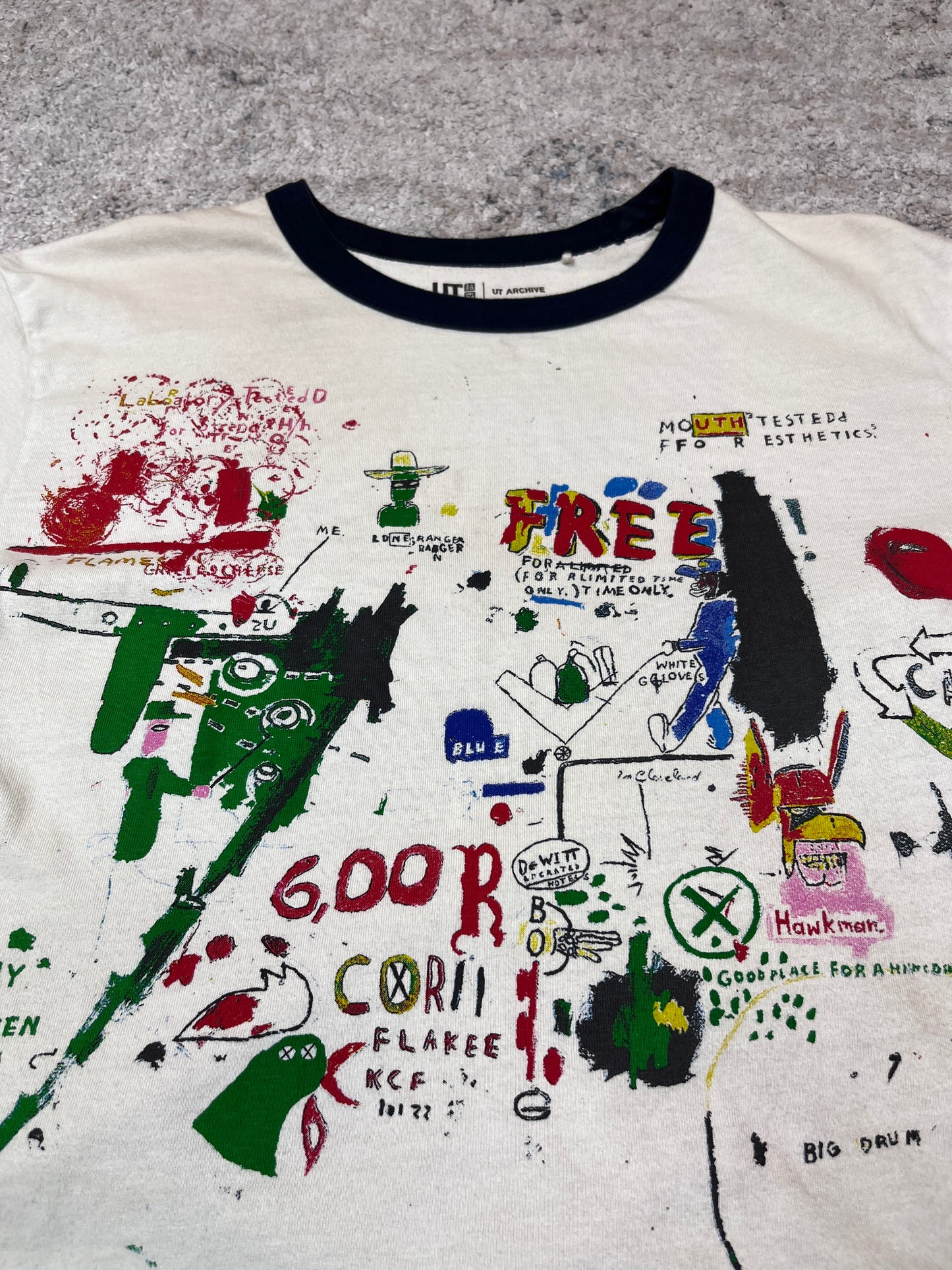 UNIQLO x JEAN-MICHEL BASQUIAT SAMO - FADED TEE