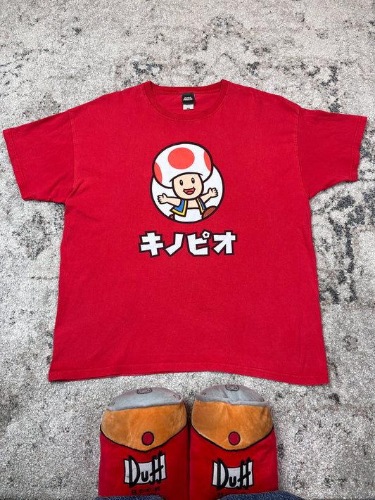 2000s SUPER MARIO MUSHROOM TEE