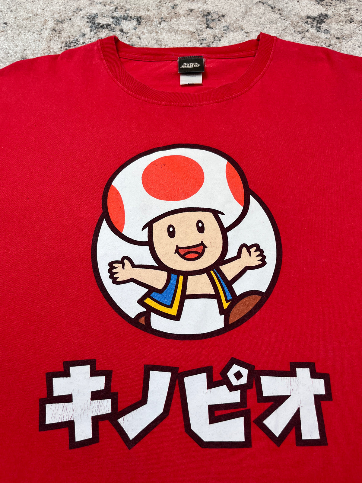 2000s SUPER MARIO MUSHROOM TEE