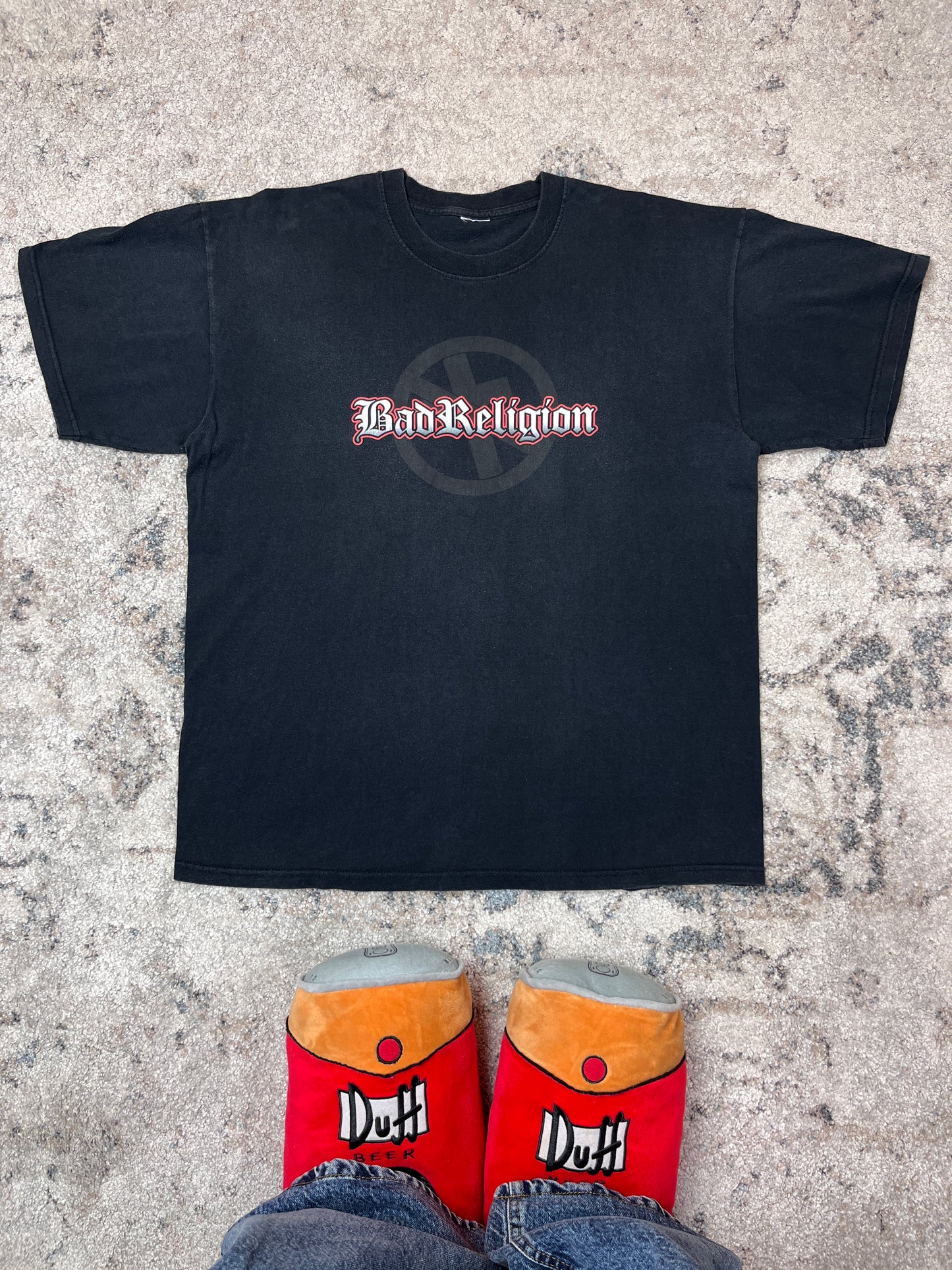 1990s BAD RELIGION FADED TEE