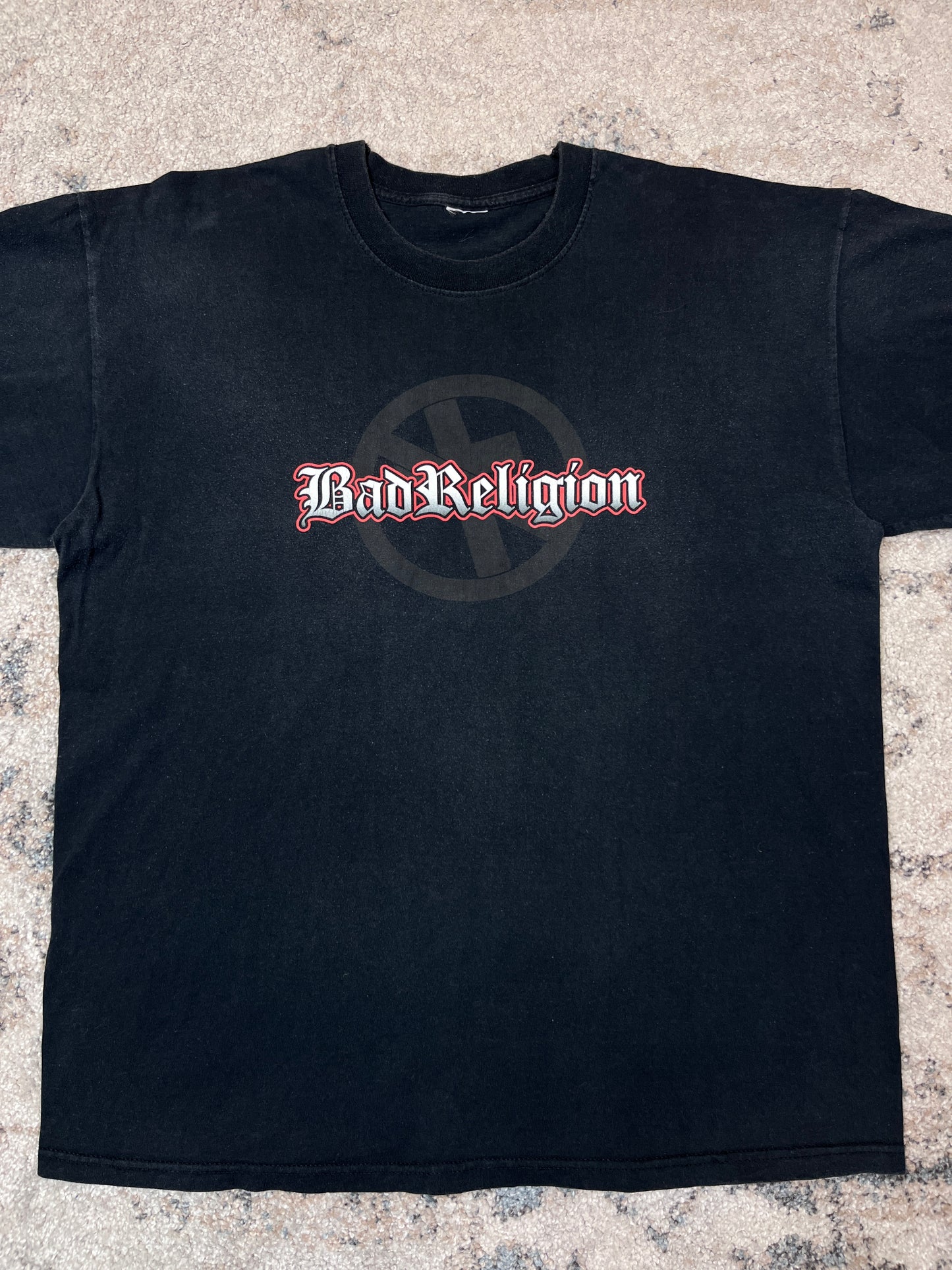 1990s BAD RELIGION FADED TEE