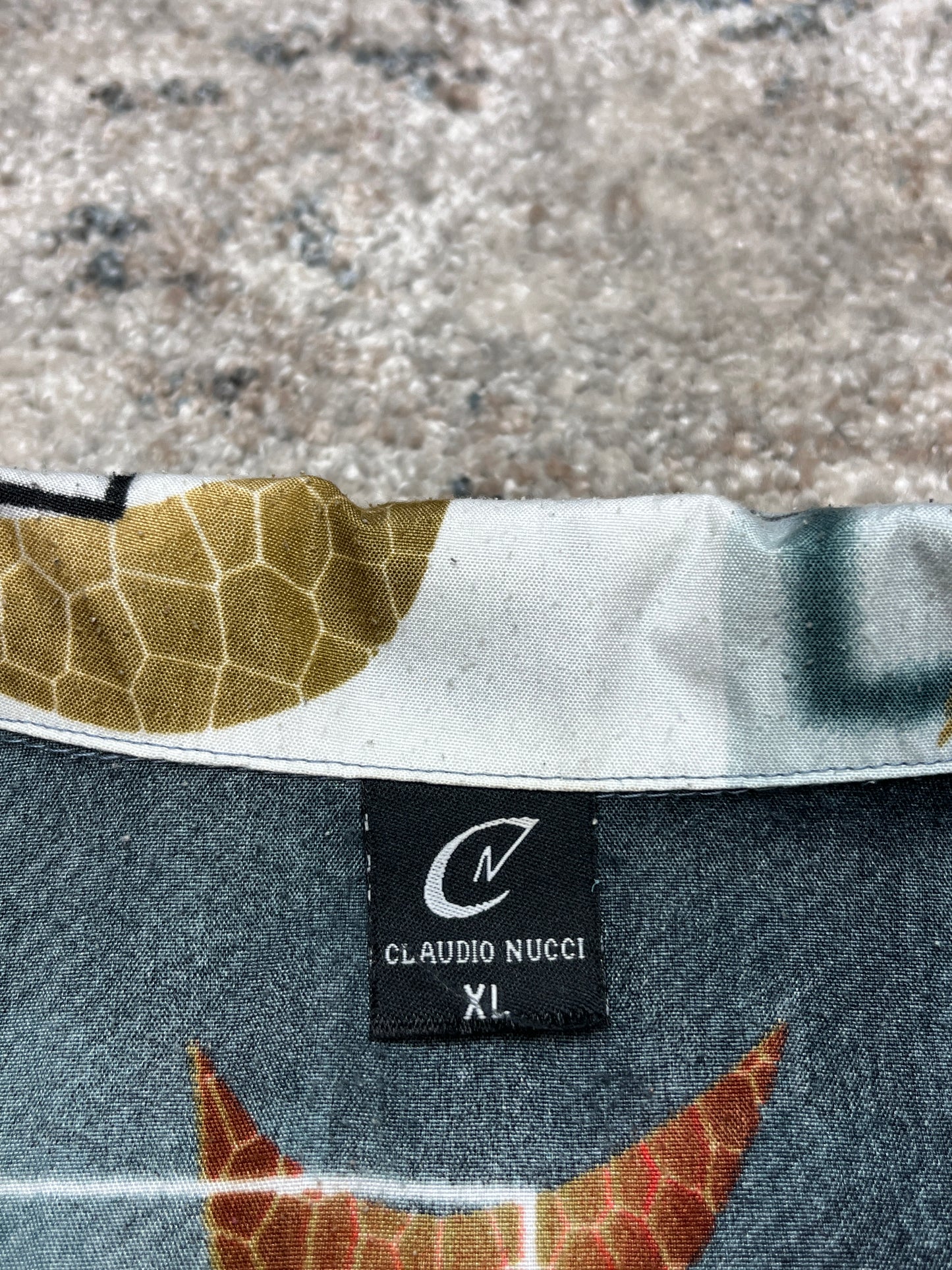 1990s CLAUDIO NUCCI OVERPRINTED SHIRT