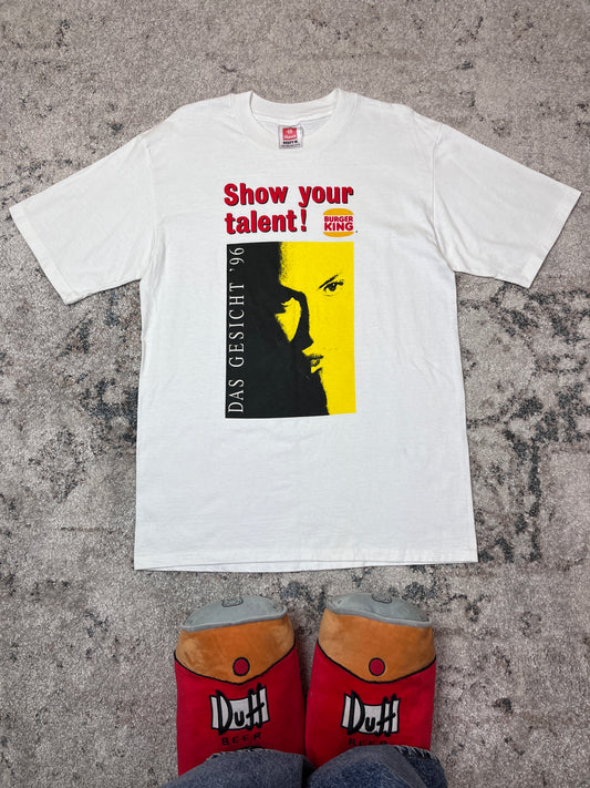 1996 SHOW YOUR TALENT! BURGER KING TEE