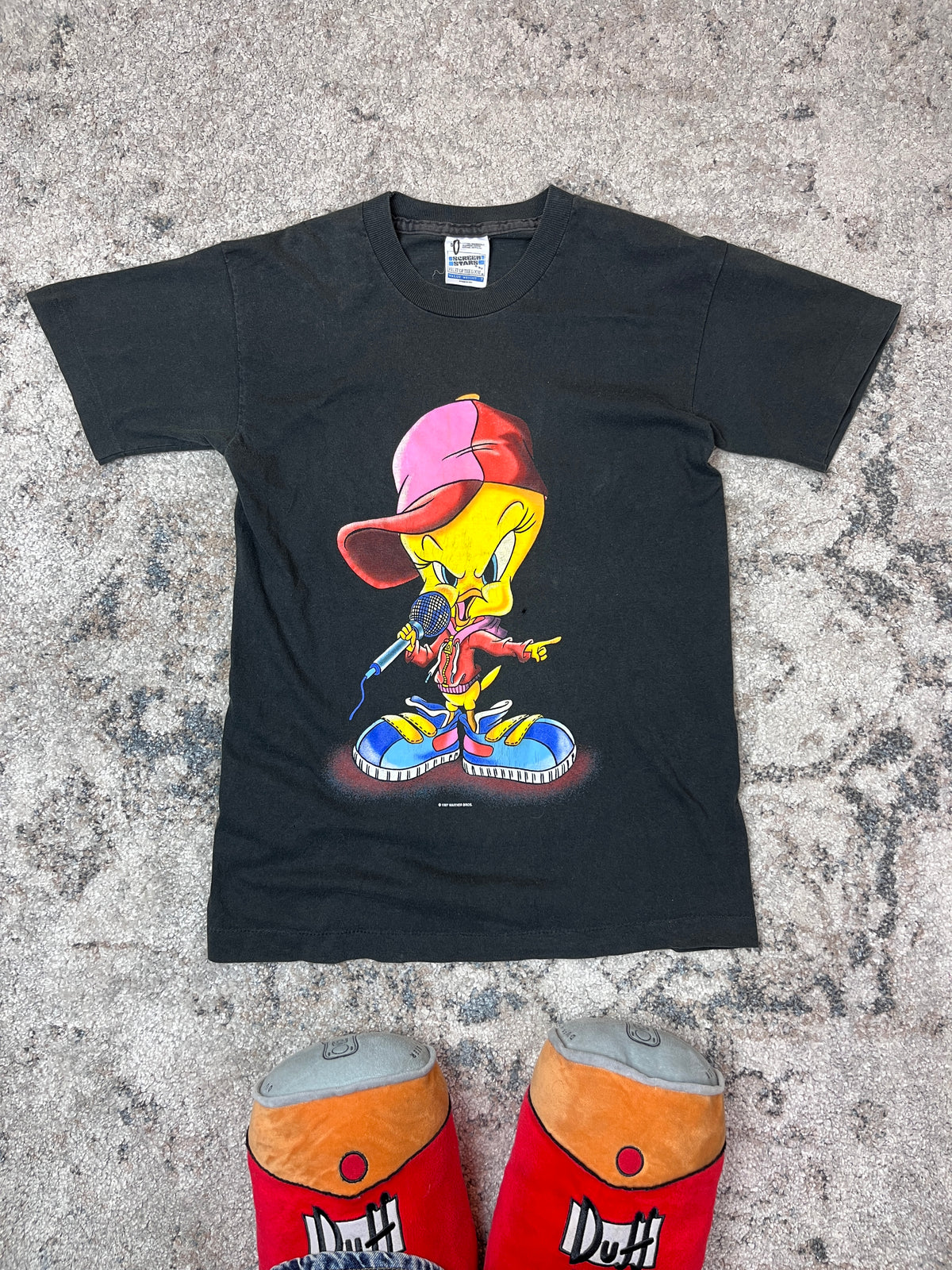1997 TWEETY RAP "WHATS YOUR PROBLEM?" FADED TEE