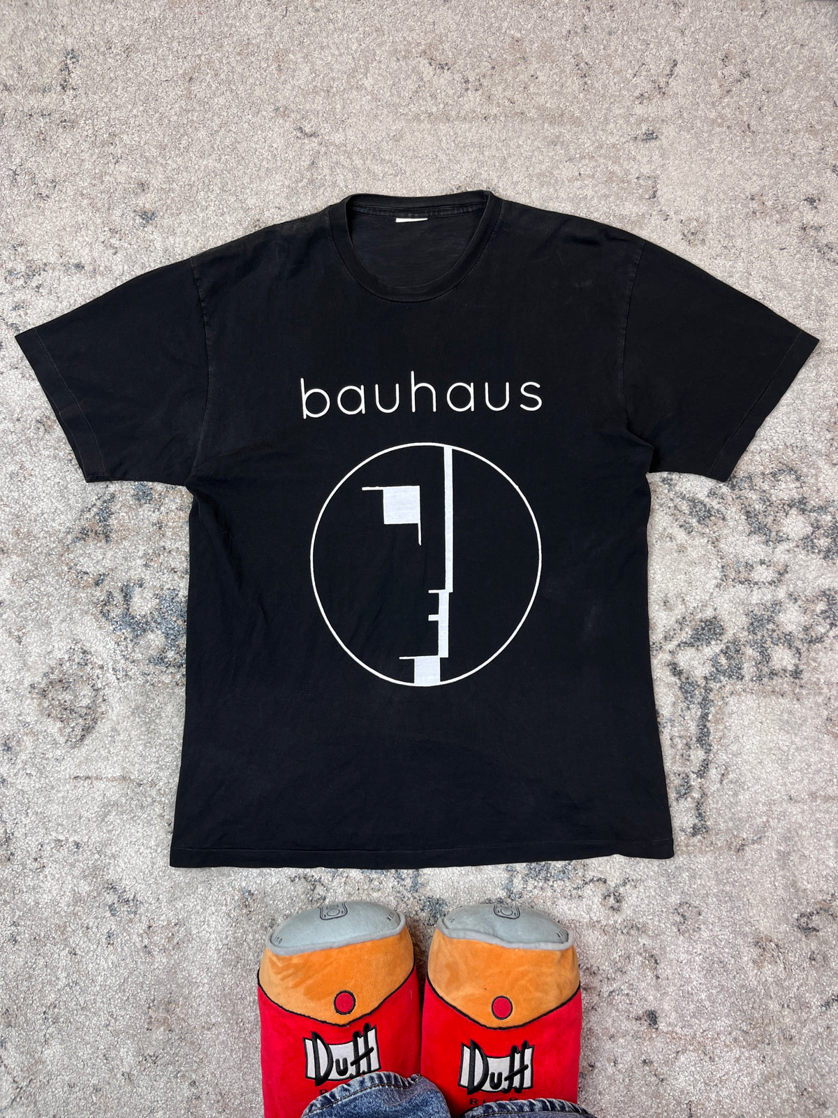 1990s BAUHAUS SINGLE STITCHED FADED TEE