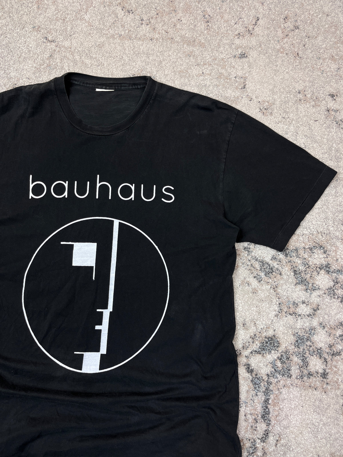 1990s BAUHAUS SINGLE STITCHED FADED TEE