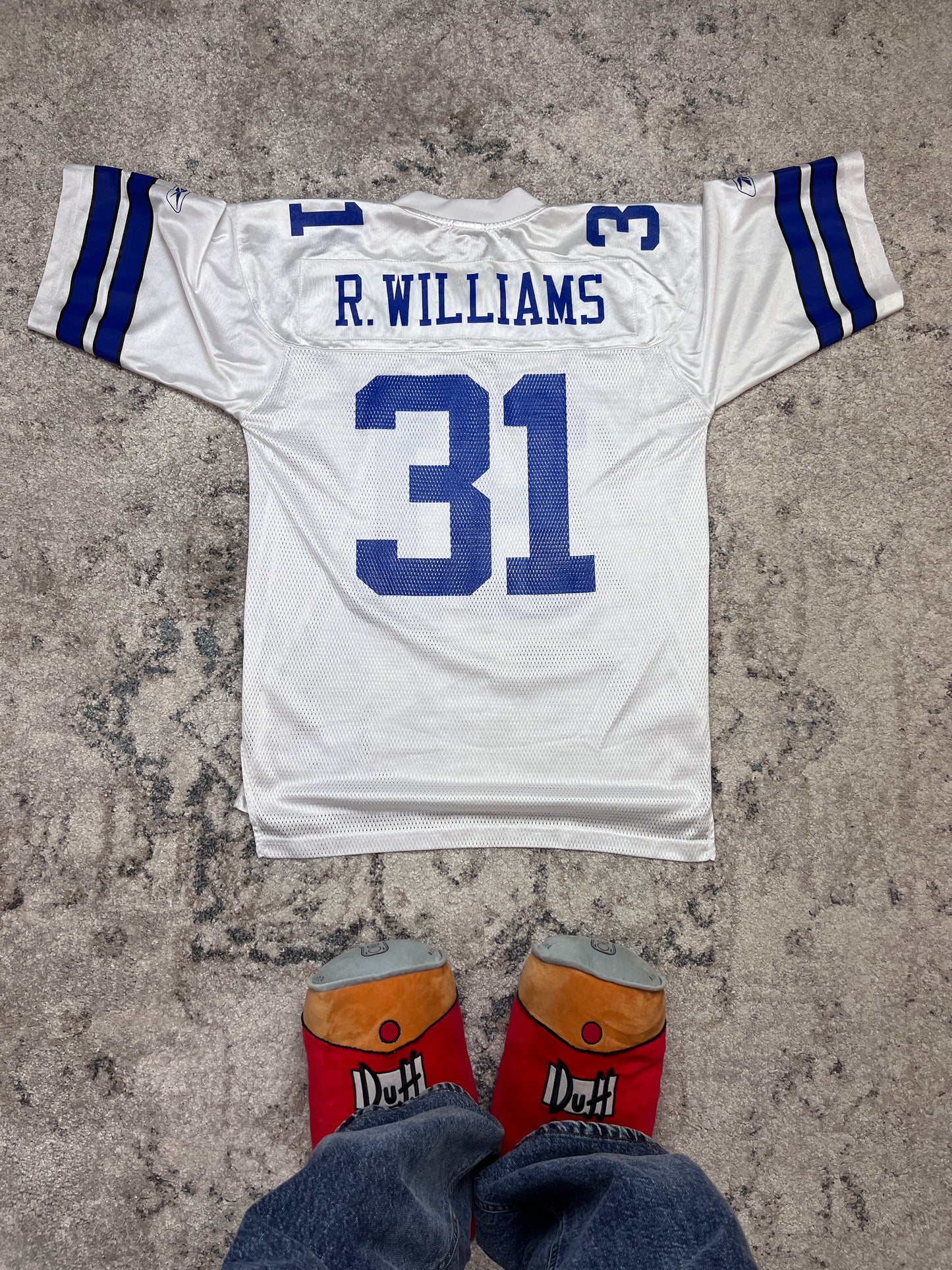 2000s REEBOK WILLIAMS JERSEY TEE