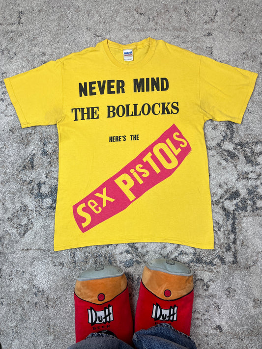 NEVER MIND THE BOLLOCKS HERE'S THE SEX PISTOLS TEE 2000s