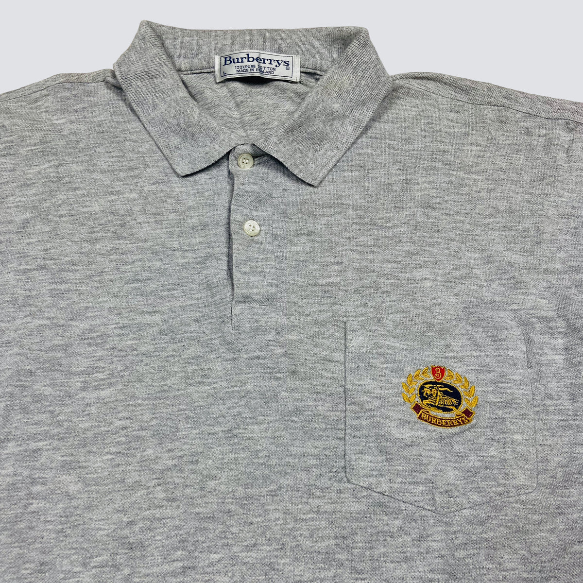 1990s BURBERRY'S POLO SHIRT