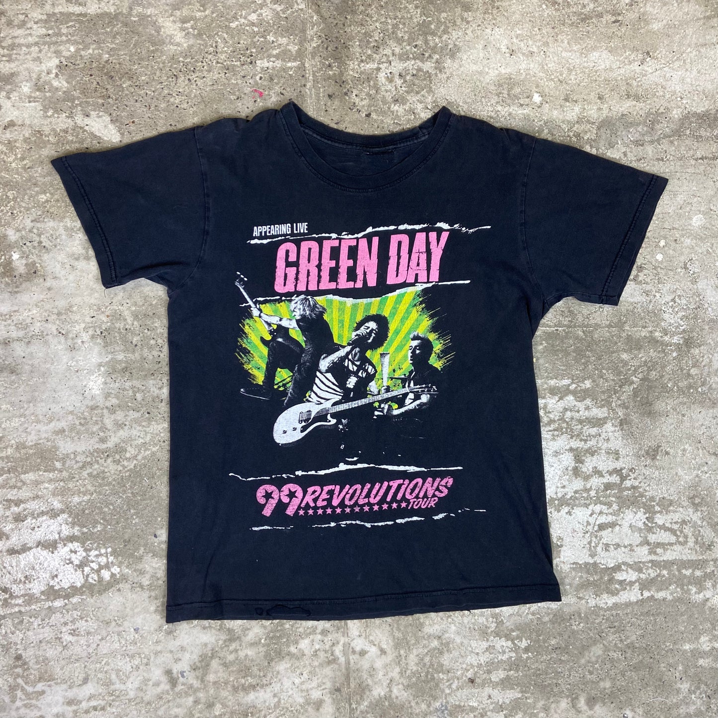 1999 GREEN DAY REVOLUTIONS TOUR TEE
