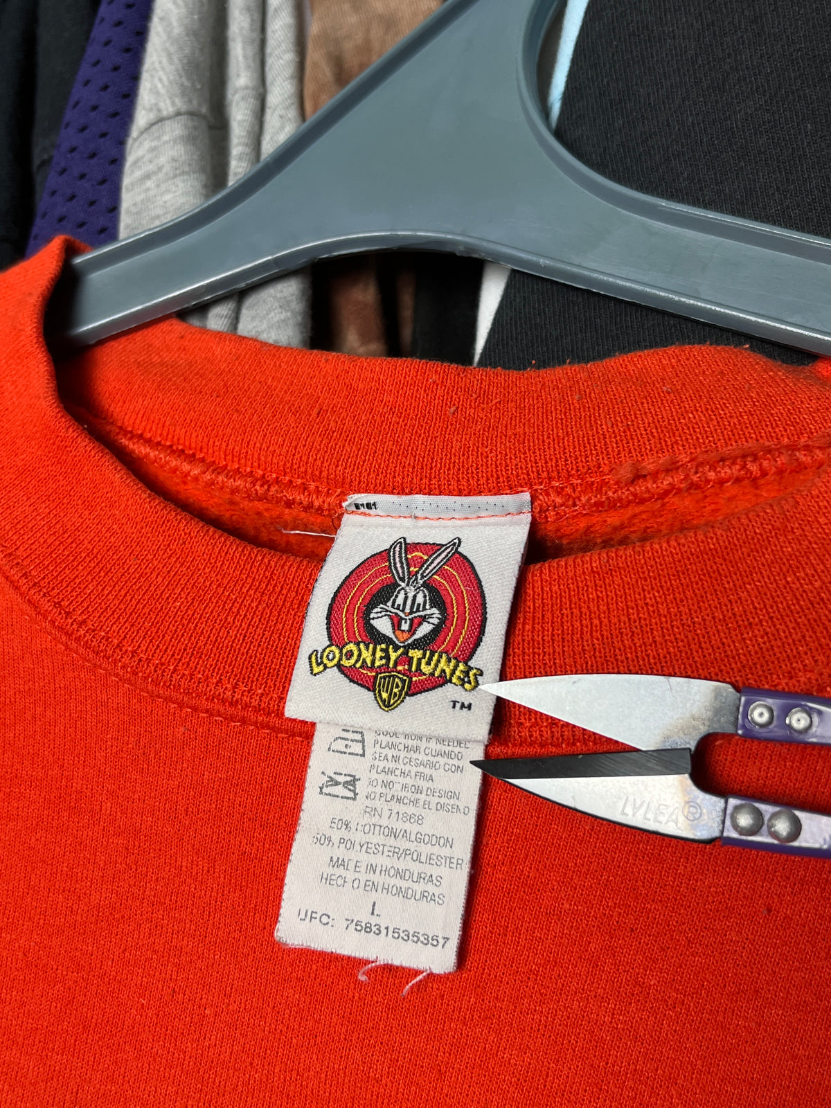 1990s TWEETY HALLOWEEN "DON'T CROSS MY PATH" SWEATSHIRT