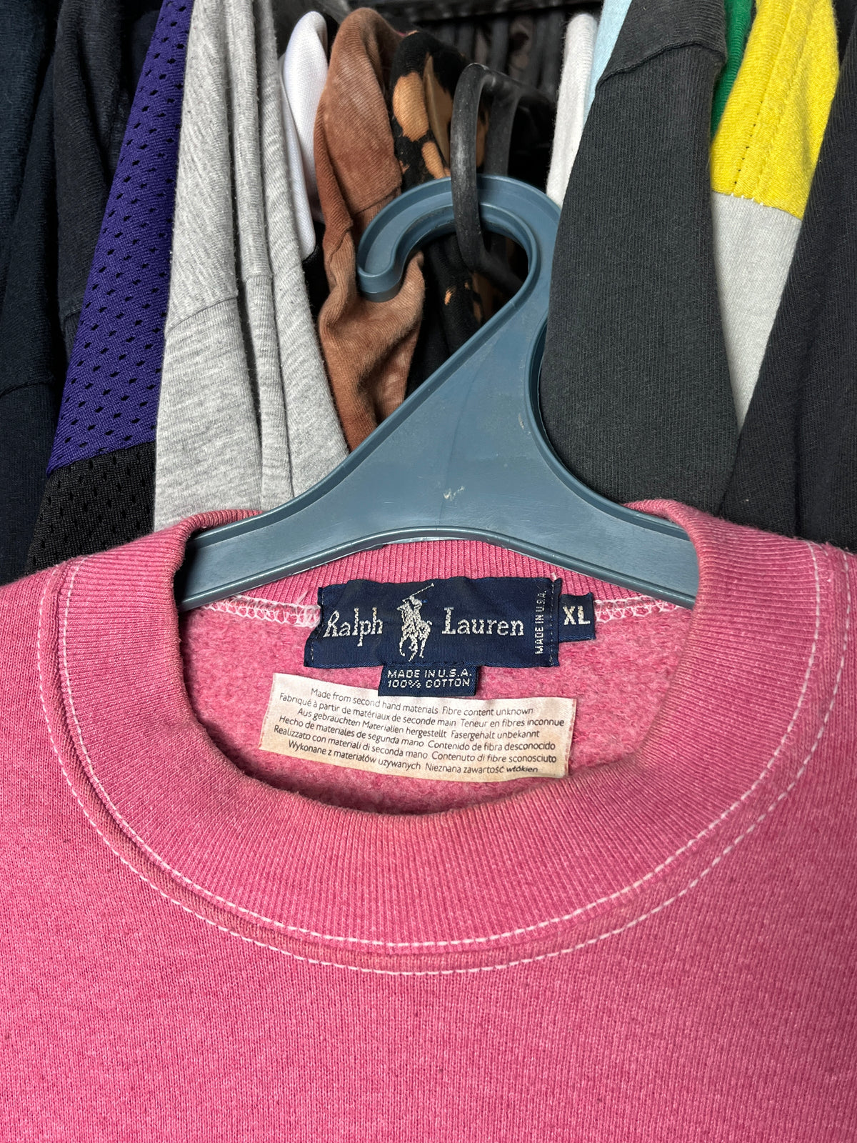 RALPH LAUREN CP RL 94 USA OFFICIAL REWORKED SWEATSHIRT