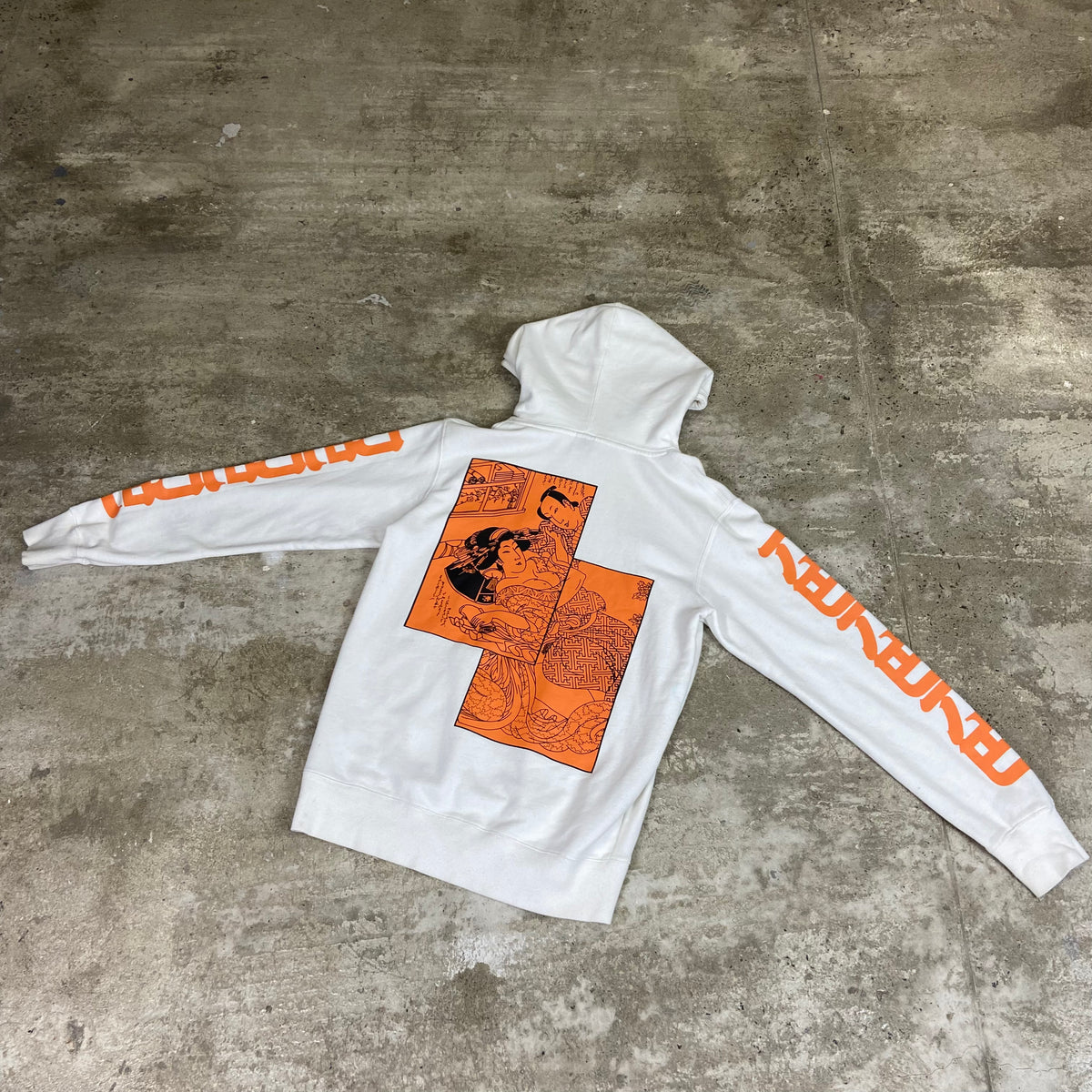 SSUR * PLUS - JAPANESE PRINTS HEAVY HOODIE
