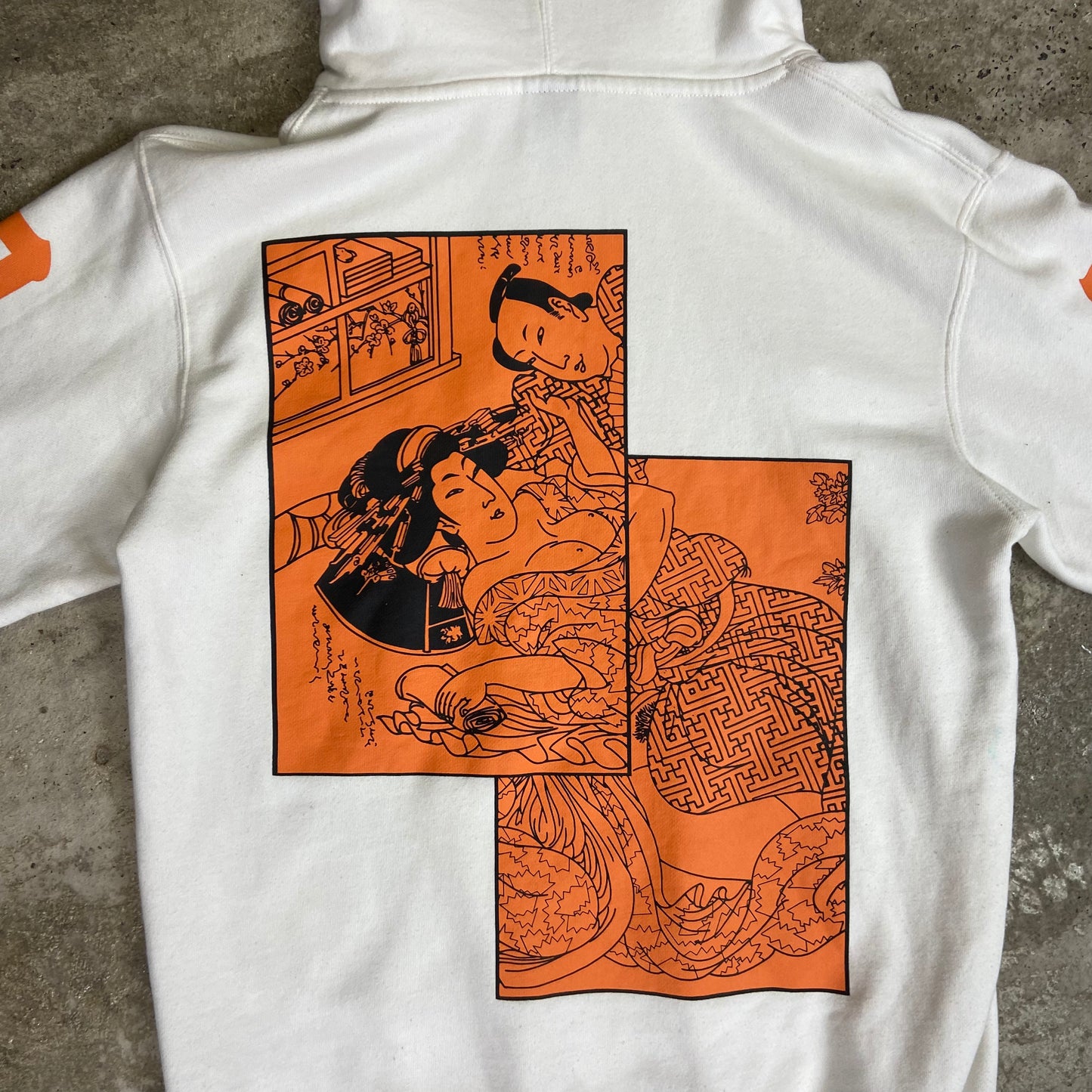 SSUR * PLUS - JAPANESE PRINTS HEAVY HOODIE