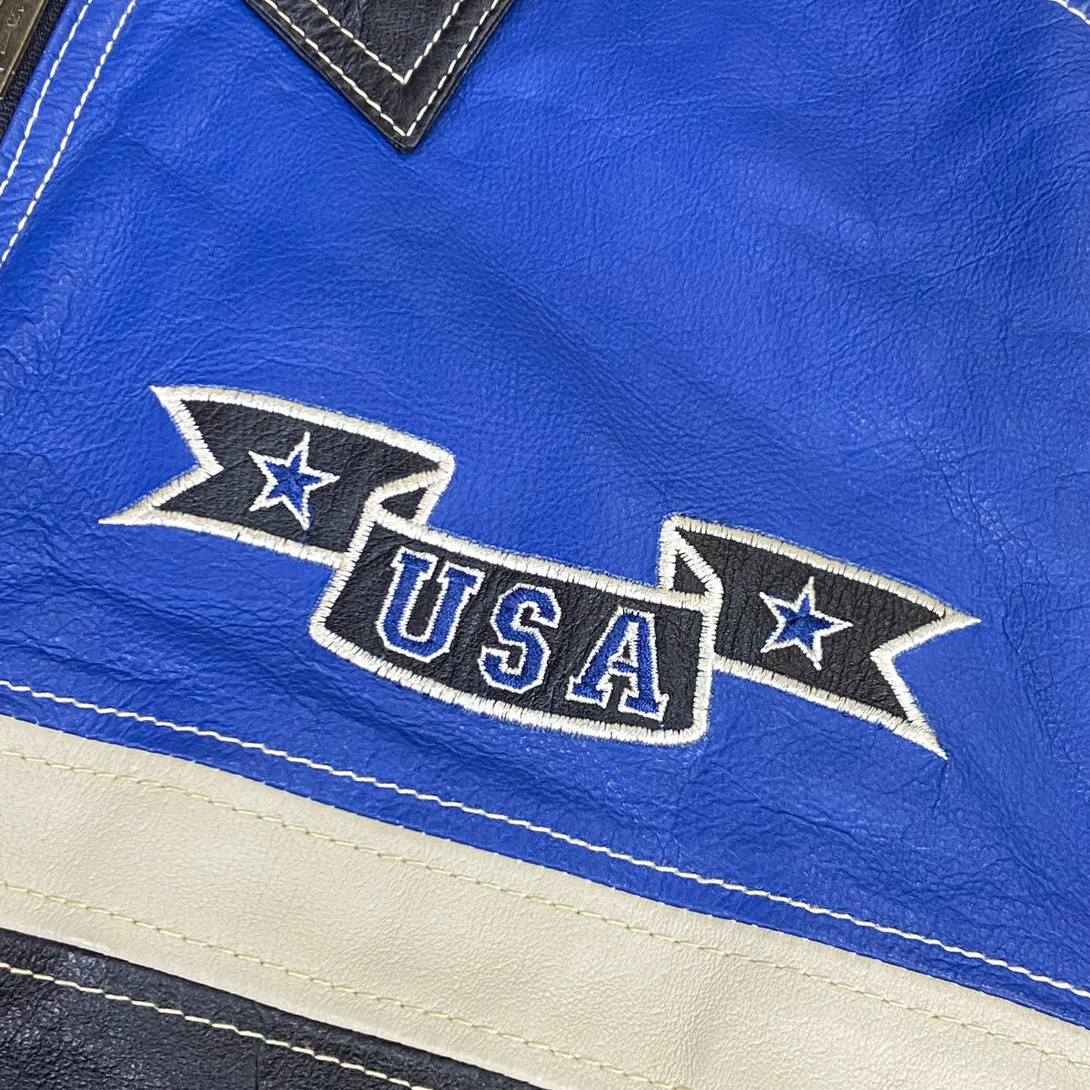 1980s MICHAEL HOBAN WHERE M1 EXCELLED USA LEATHER JACKET