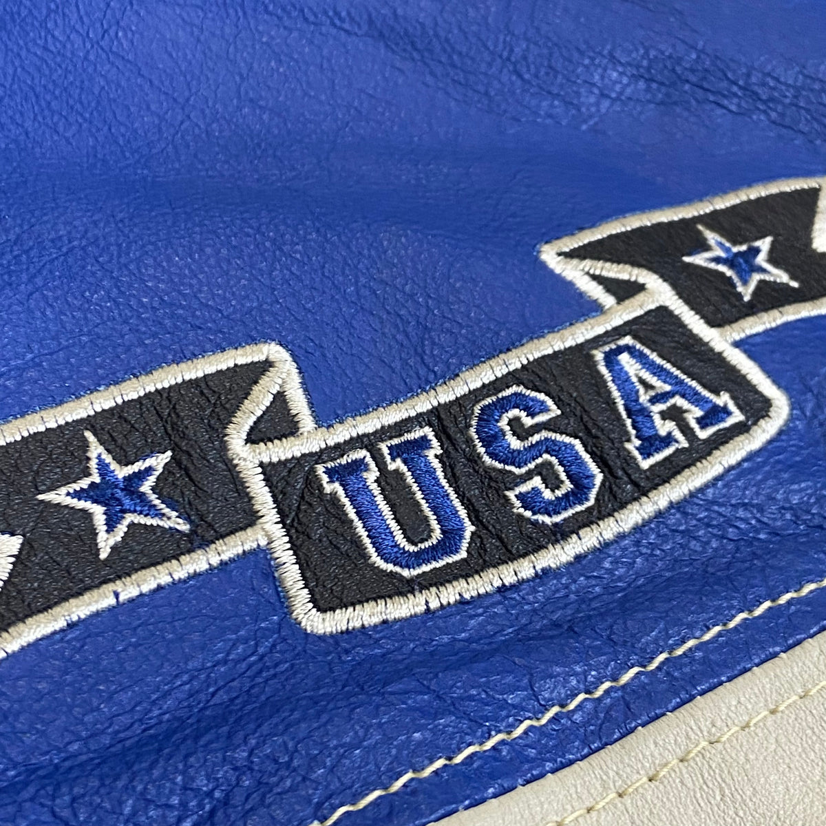 1980s MICHAEL HOBAN WHERE M1 EXCELLED USA LEATHER JACKET