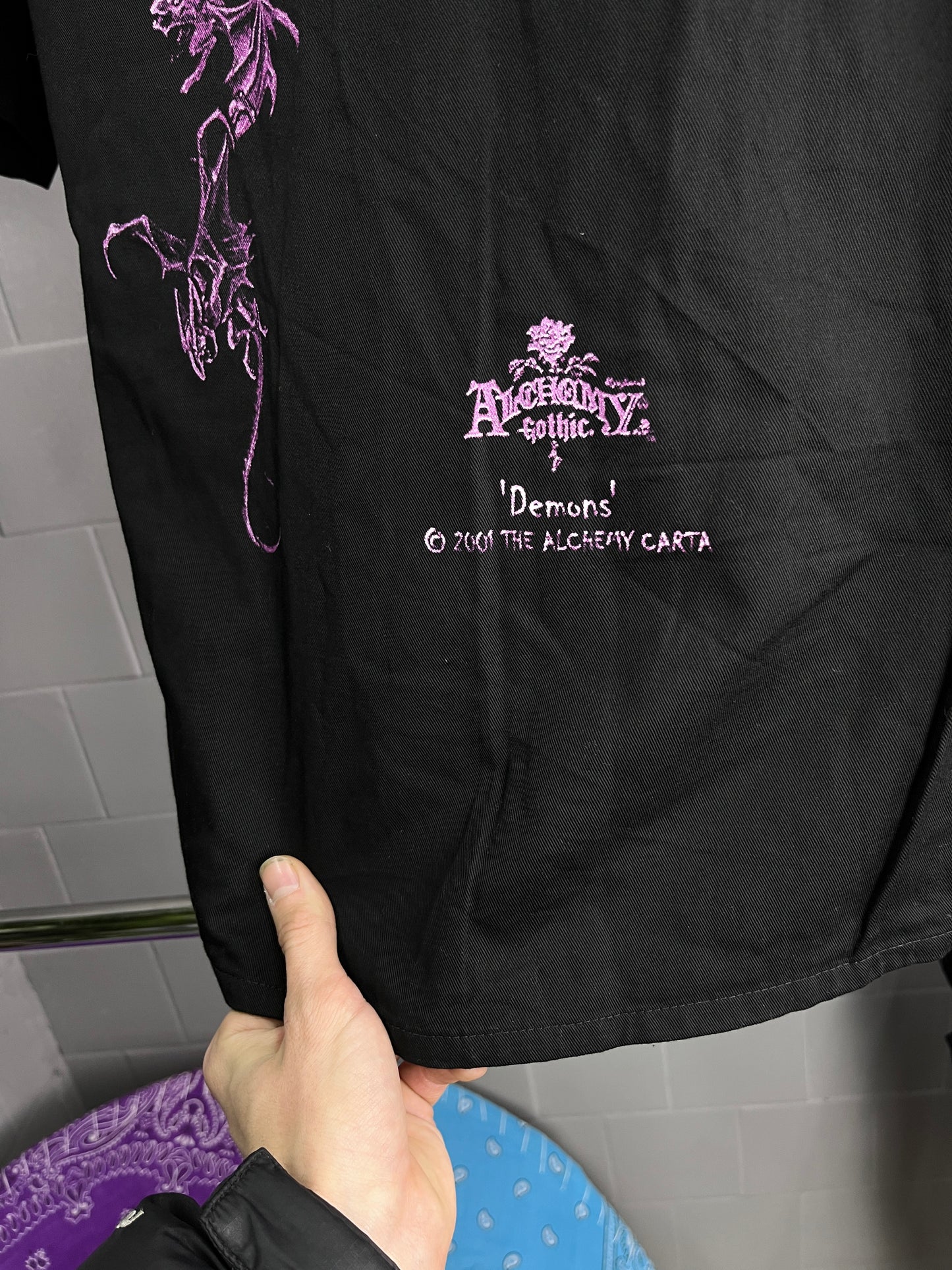2001 ALCHEMY GOTHIC DEMONS HEAVY SHIRT