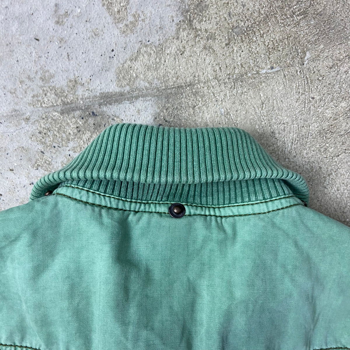 1990s JET LAG RECONSTRUCTED DENIM TRENCH JACKET