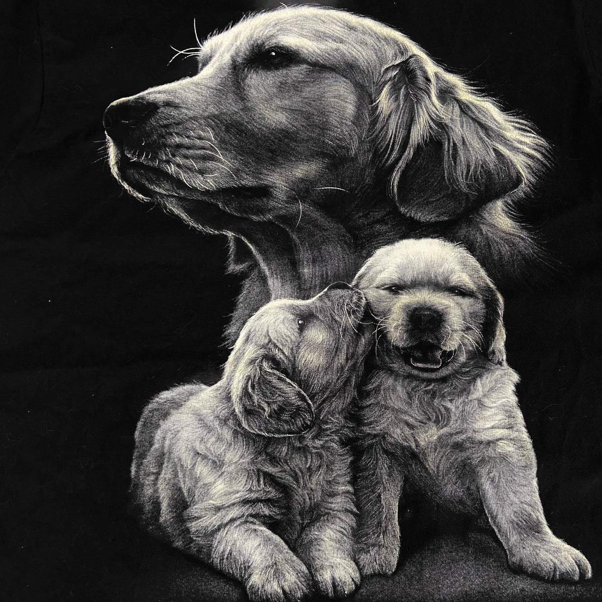 1990s CUTE LABRADORS TEE