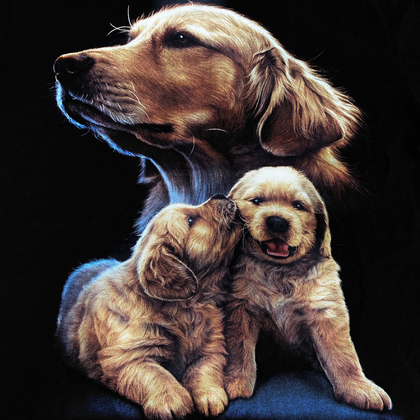 1990s CUTE LABRADORS TEE