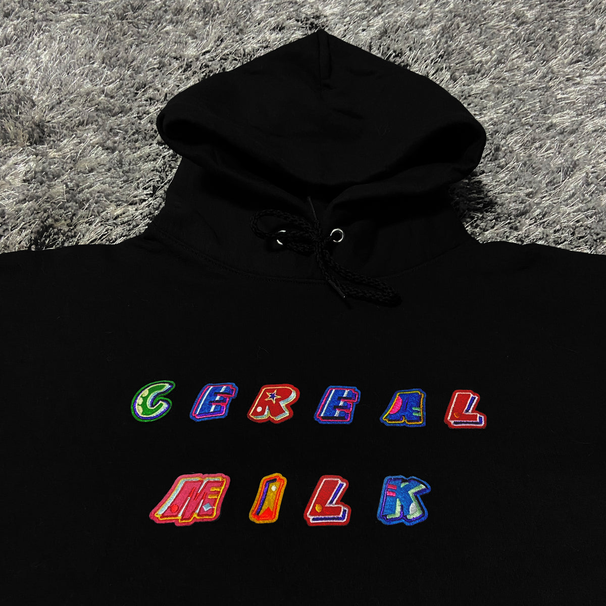 COOKIES POWERZZZUP CEREAL MILK Y2K HOODIE