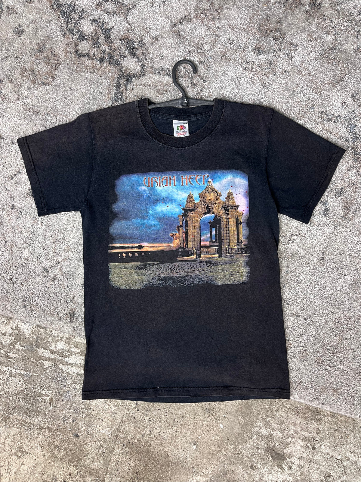 2000s URIAH HEEP FADED TEE