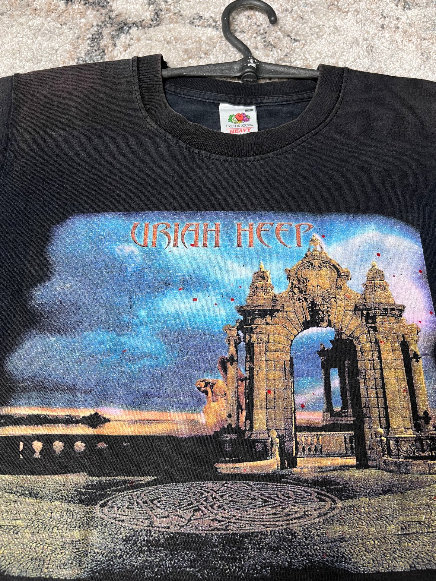 2000s URIAH HEEP FADED TEE