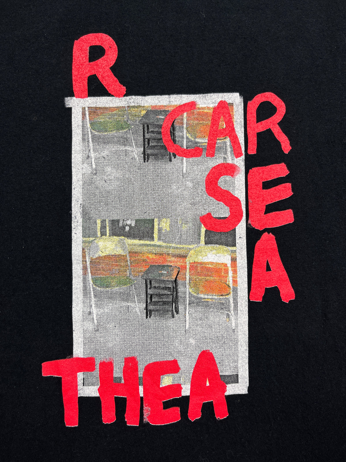 CAR SEAT HEADREST "MAKING A DOOR LESS OPEN" TEE