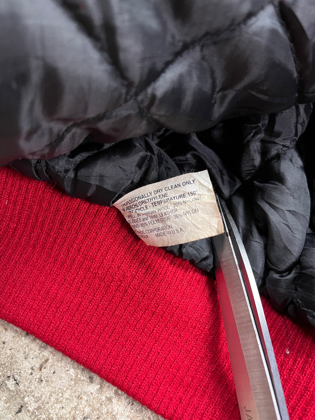 1980s VARSITY CHEERLEADER PENN HILLS BOMBER JACKET