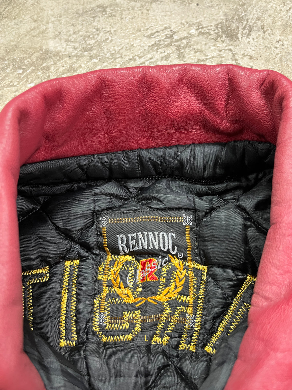 1980s VARSITY CHEERLEADER PENN HILLS BOMBER JACKET