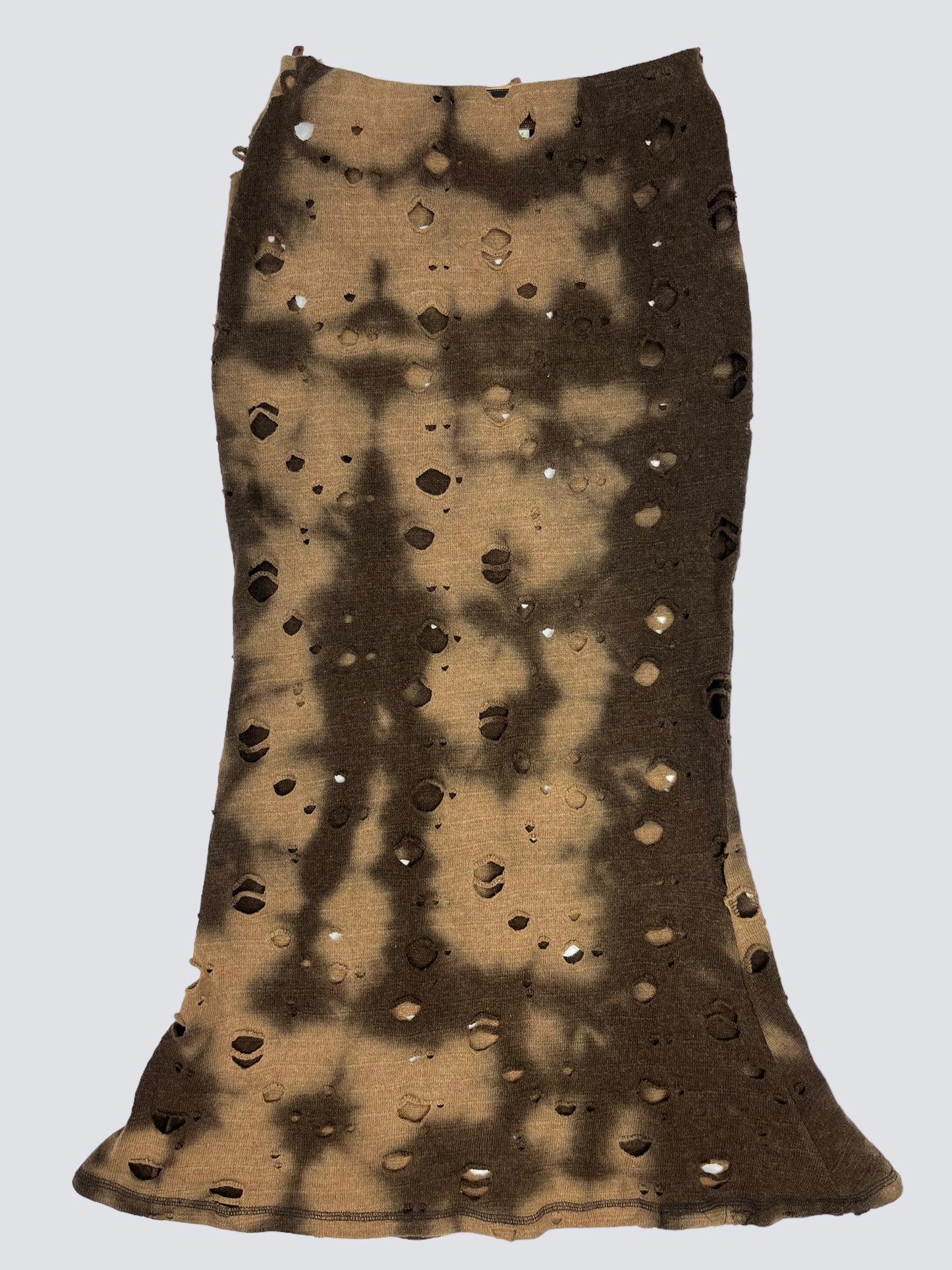 ASHLEY BROOK DISTRESSED SKIRT 1990s