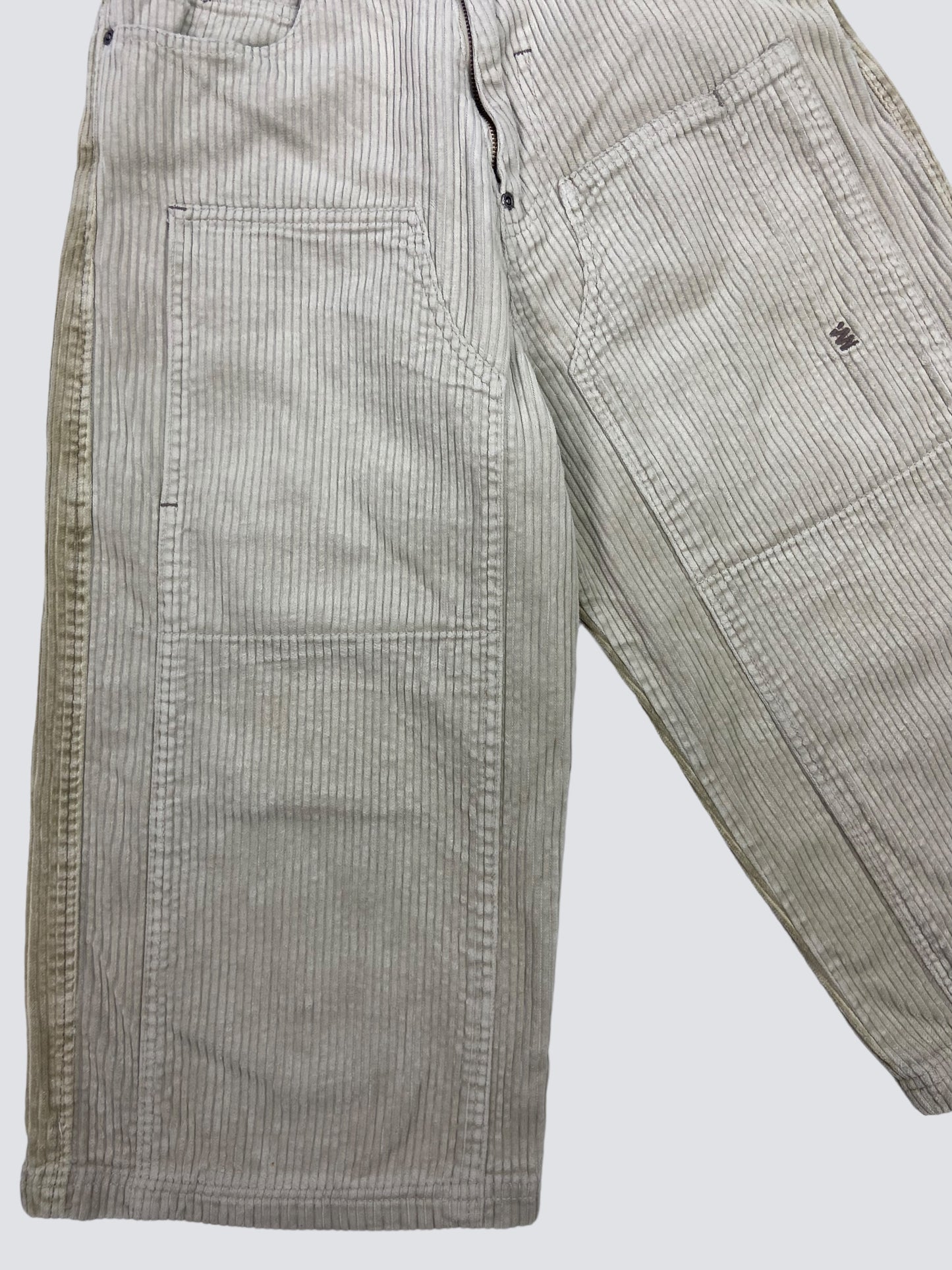 JETLAG CORDUROY BERMUDA DOUBLE KNEE SHORTS 1990s