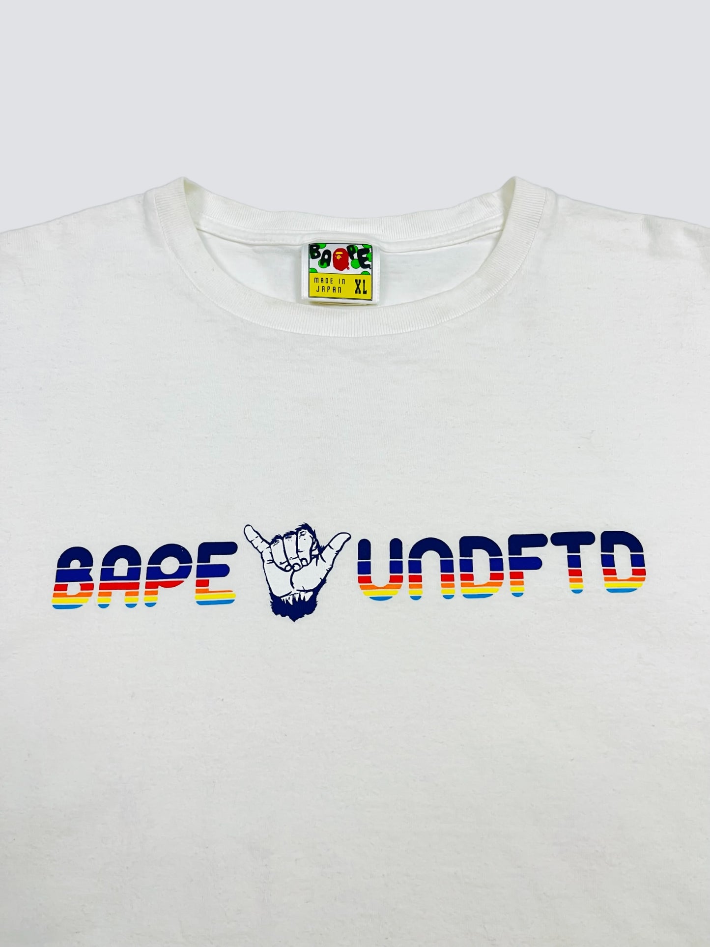 BAPE x UNDEFEATED - RARE COLLABORATION TEE
