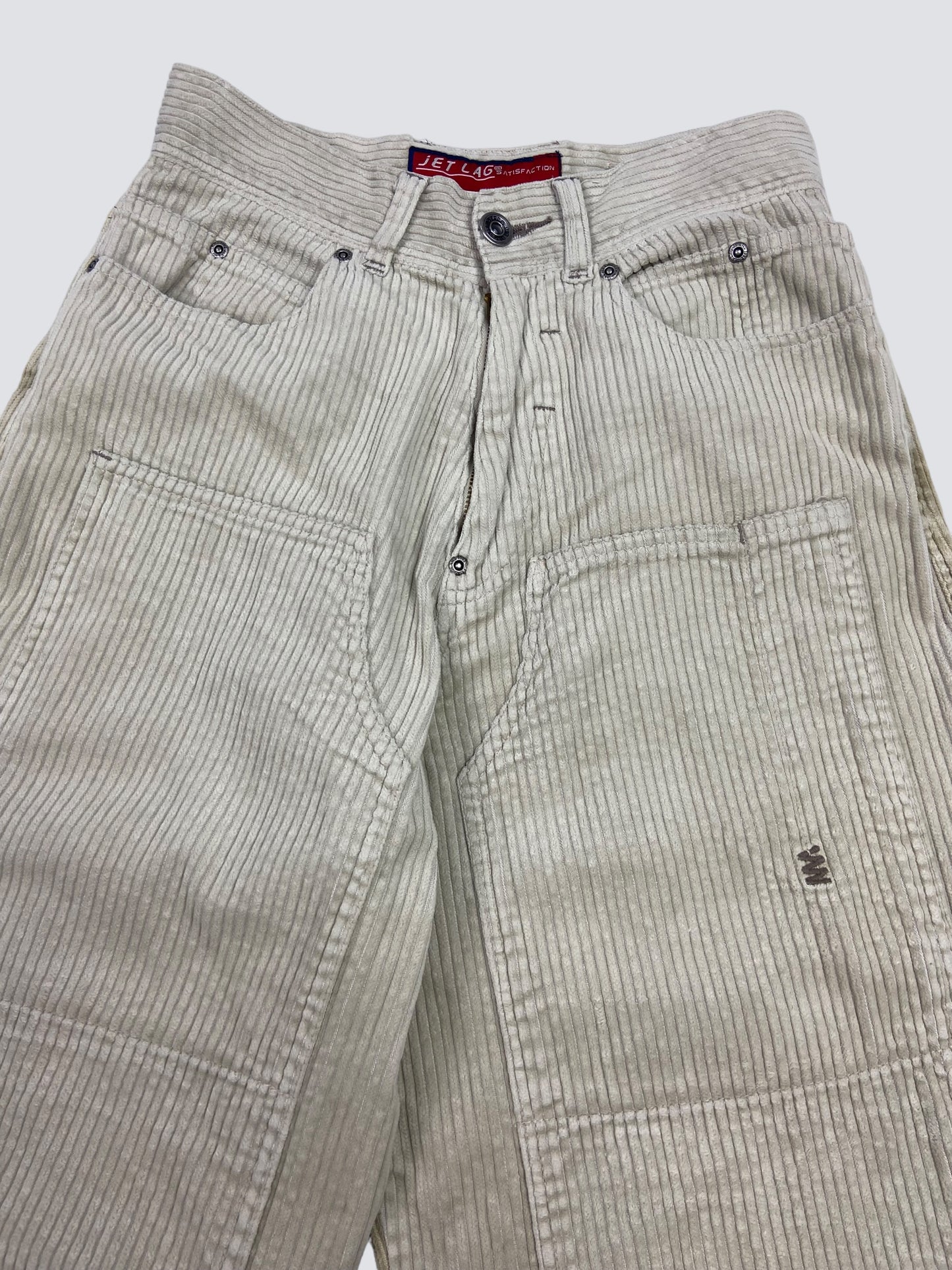 JETLAG CORDUROY BERMUDA DOUBLE KNEE SHORTS 1990s