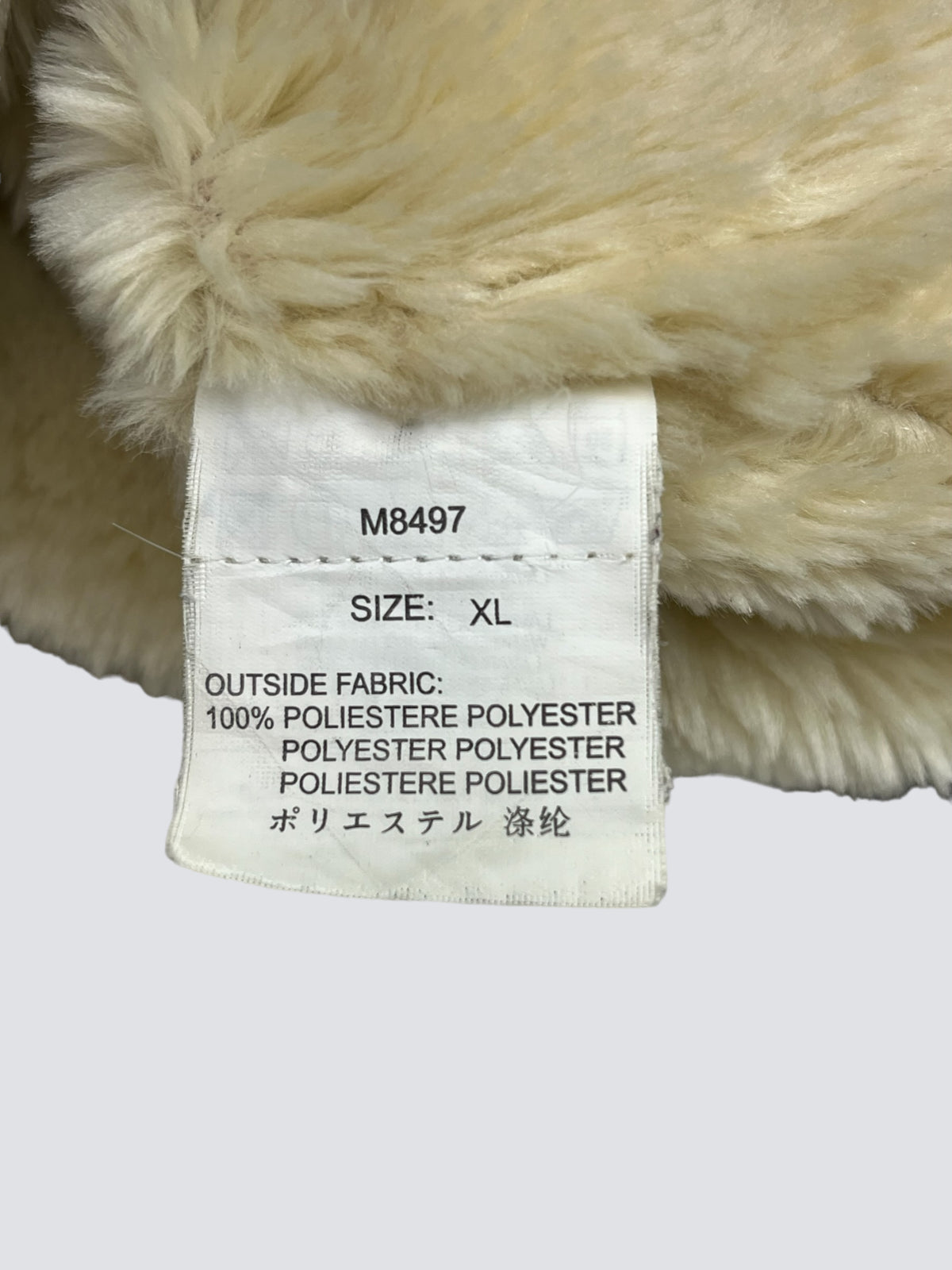 REPLAY B3 VELOUR SHERPA FLIGHT AVIATOR JACKET 1980s