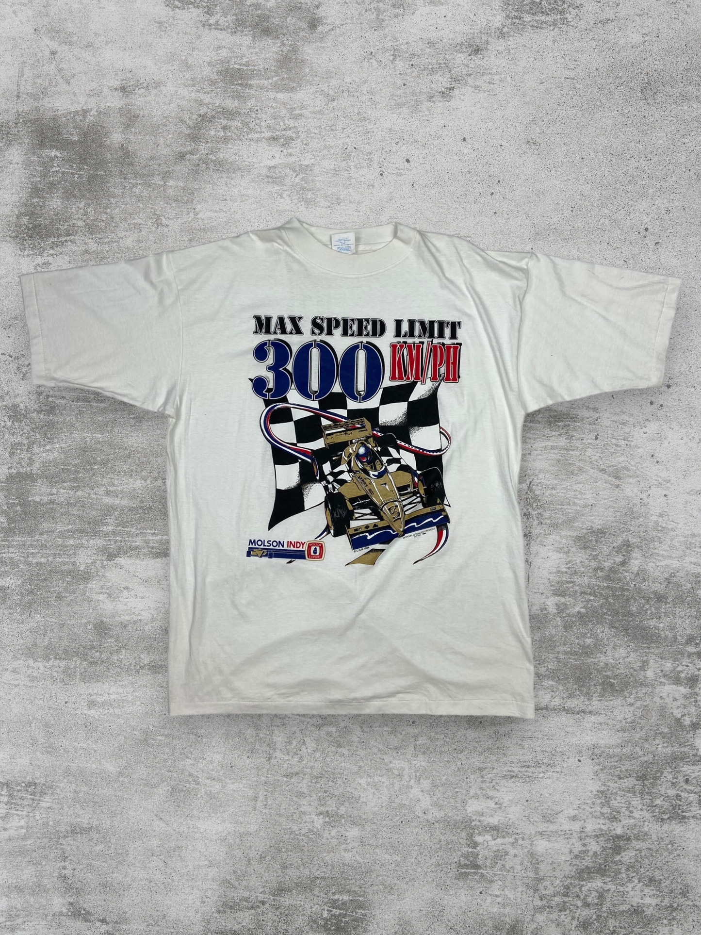 1994 NASCAR RACING "MAX SPEED LIMIT 300" TEE