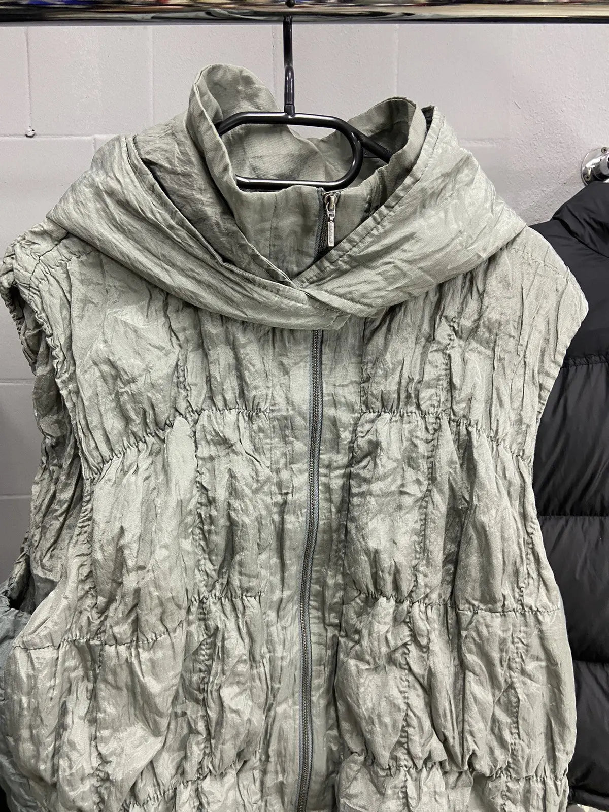 SONJA MAROHN METAL NYLON SHIMMERING VEST 2000s