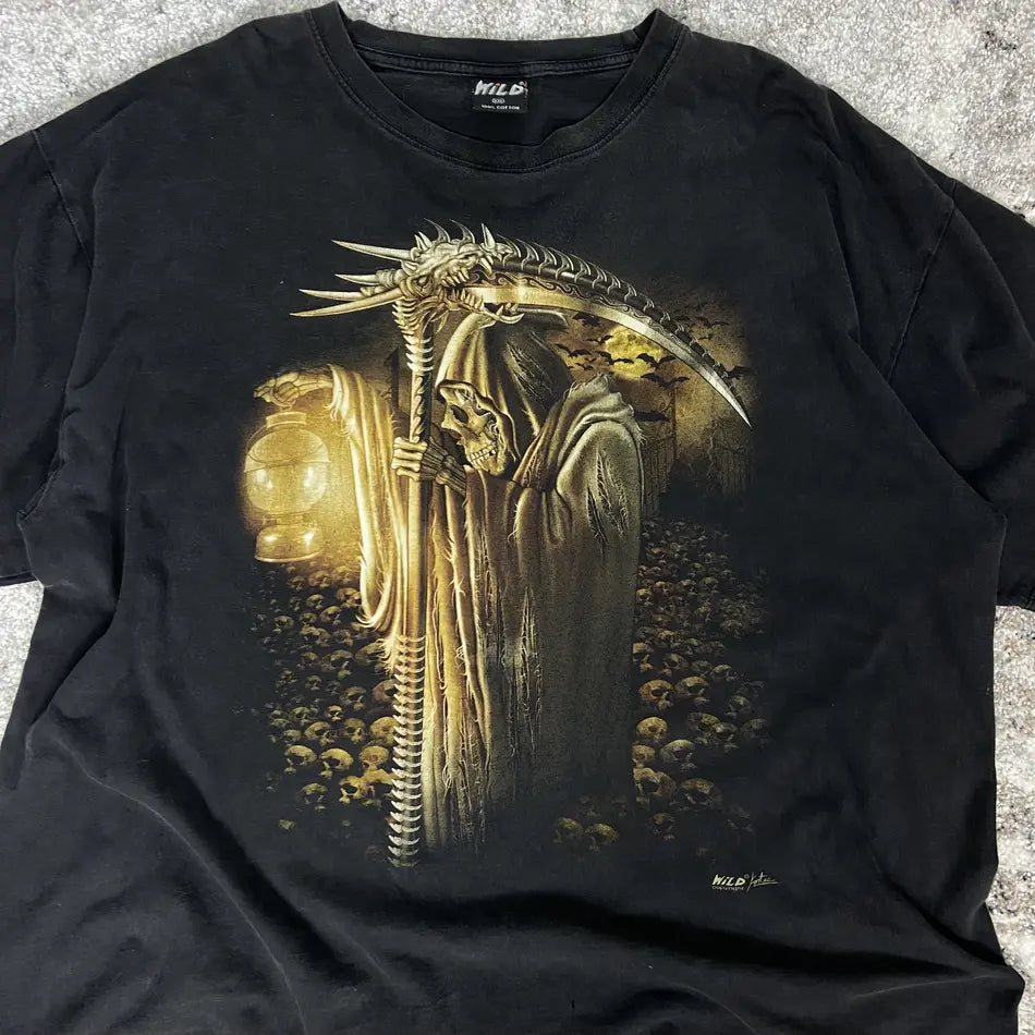 1990s GRIM REAPER SUNFADED TEE