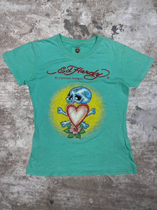 ED HARDY BY CHRISTIAN AUDIGIER TOP TEE