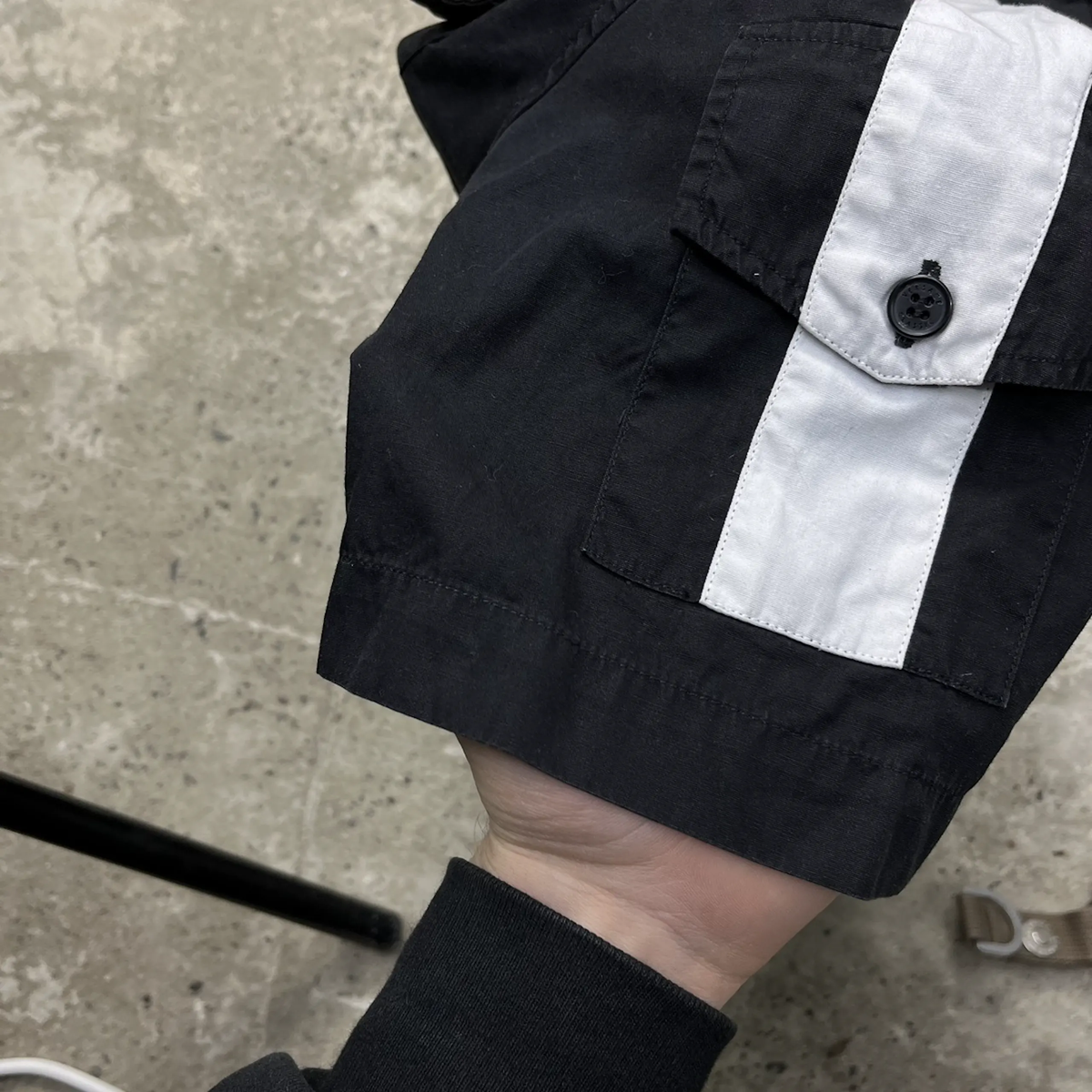 VERSACE MULTIPOCKET BIGLOGO SHIRT 1990s